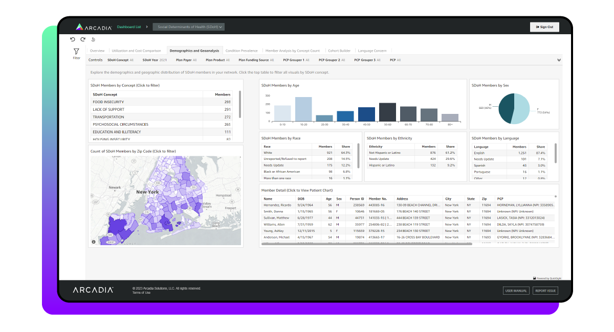 The social determinants of health healthcare dashboard example discusses how organizations can take a practical step towards health equity.