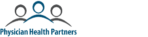 The logo for Physician Health Partners, an Arcadia client