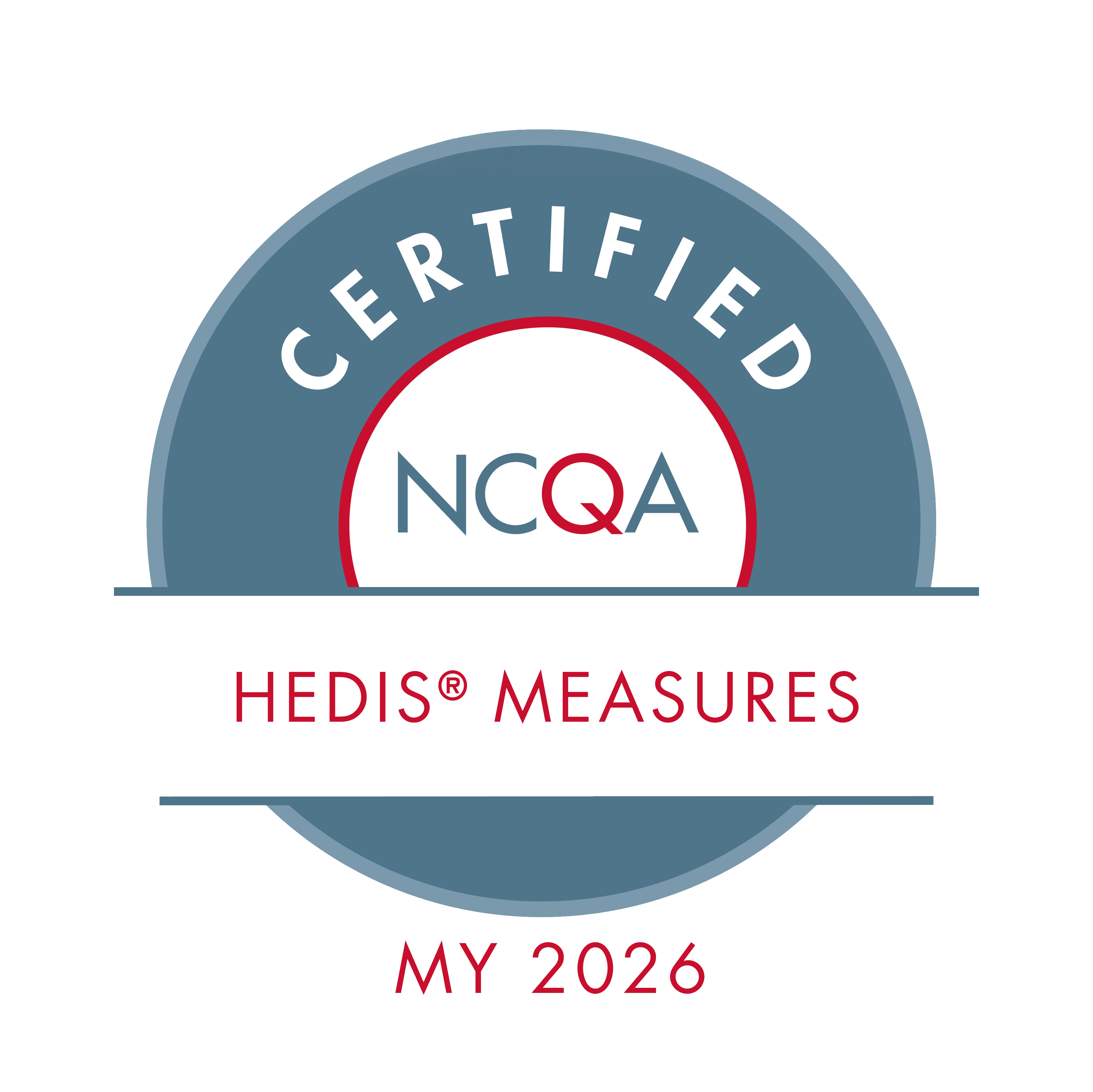 Arcadia is certified through the NCQA HEDIS® Measures