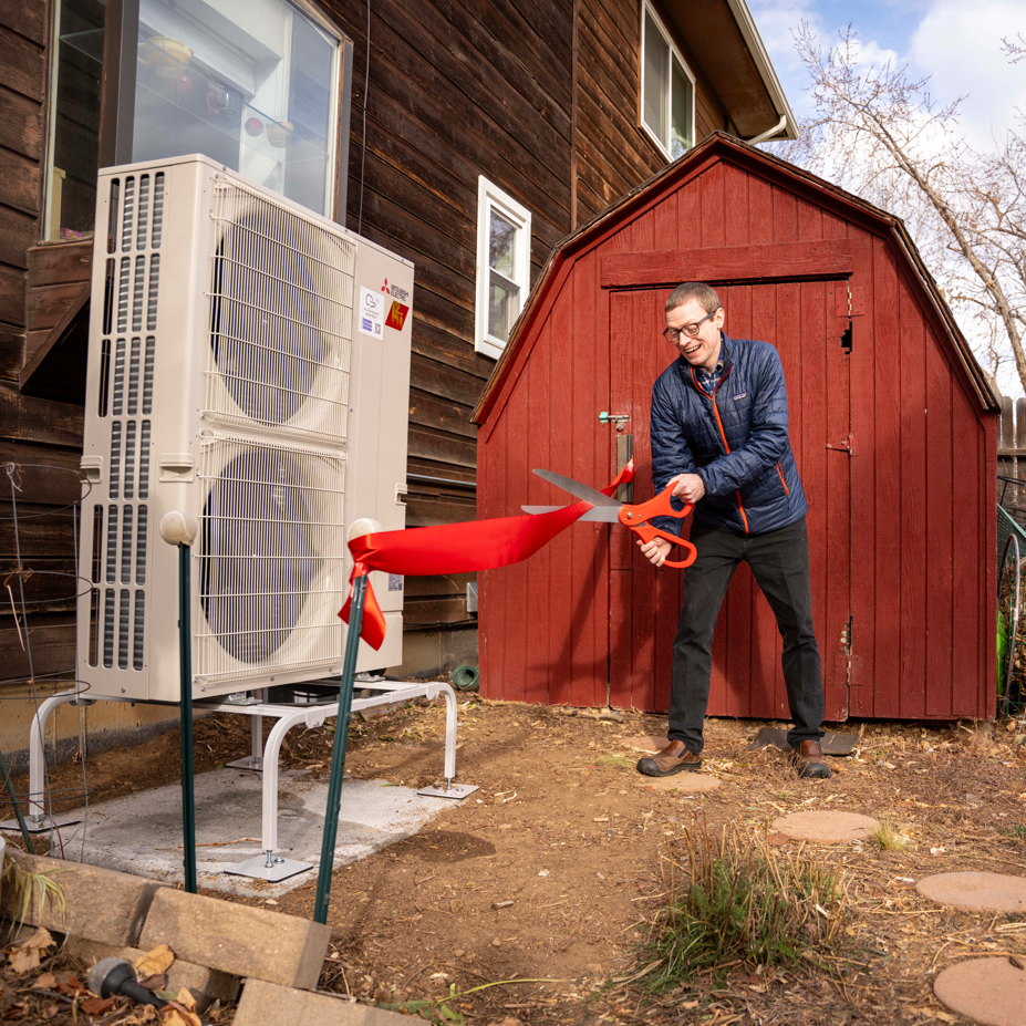 Heat pump for holidays