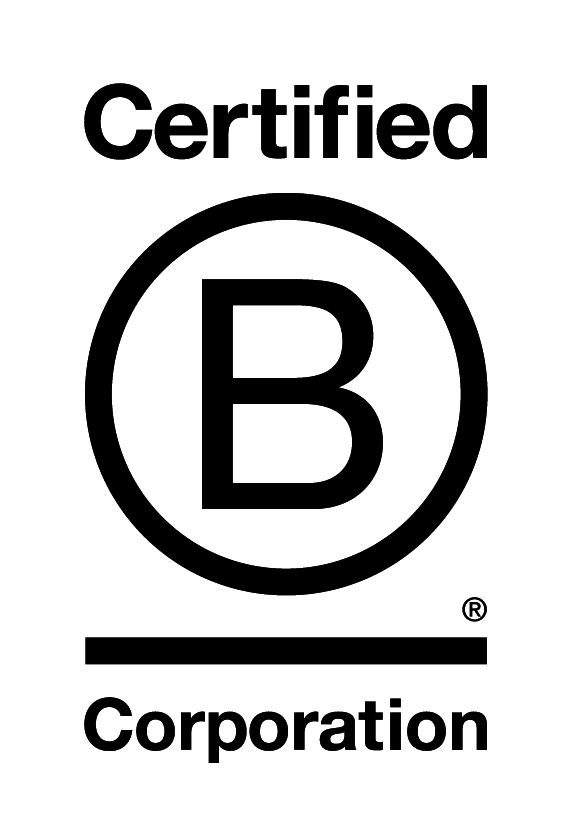 B Corp Logo Black CMYK
