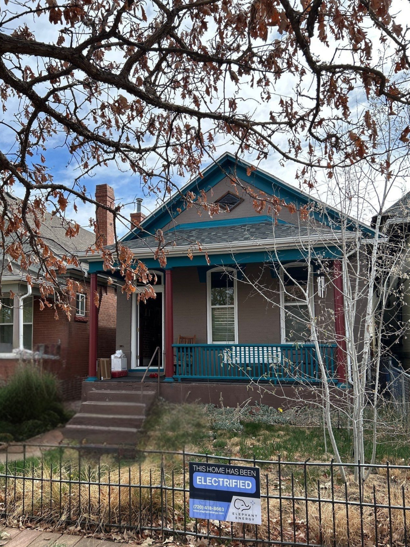 Denver cottage yard sign