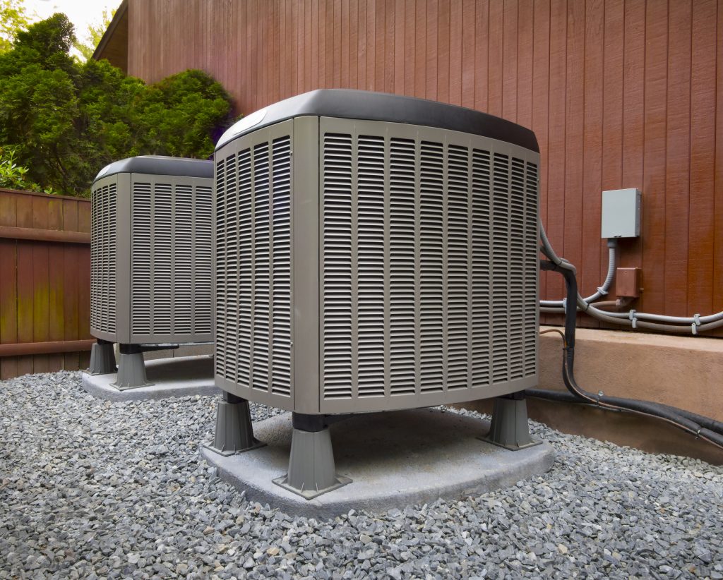 Heat pump condenser