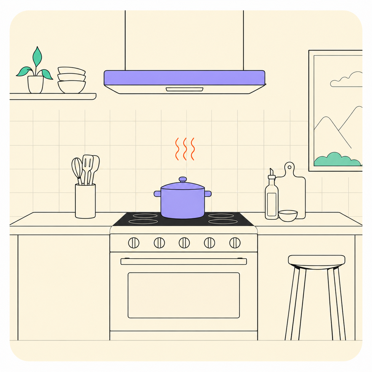 Copper Induction Stoves