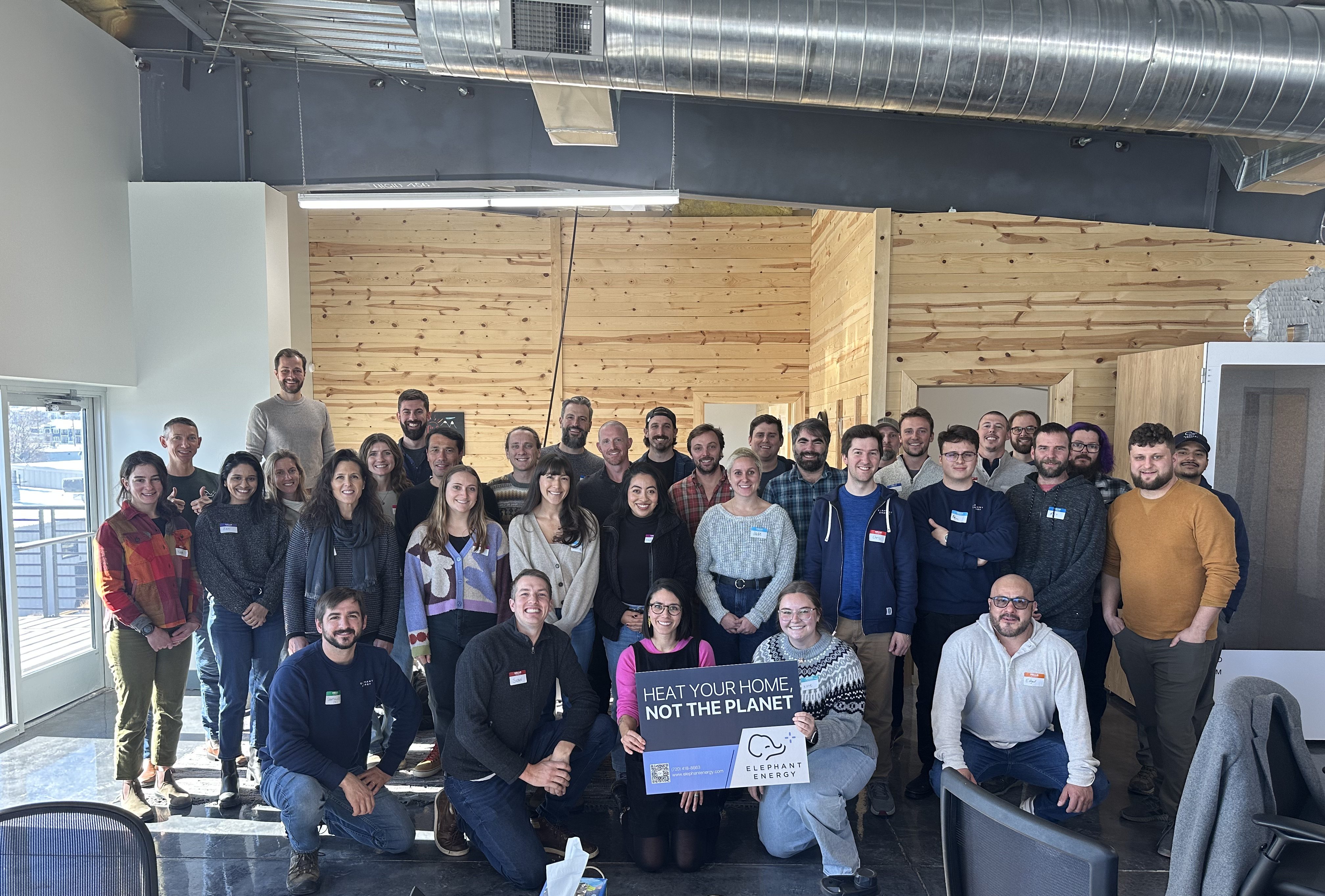 Heat your home not the planet group pic