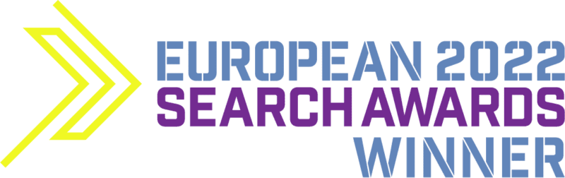 European Search Awards 2022 Winner Badge 800x252