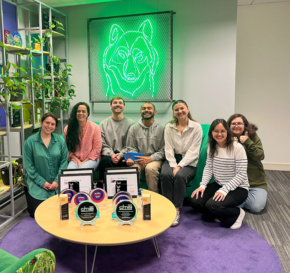 Wolfgangs Winning Social Media Team