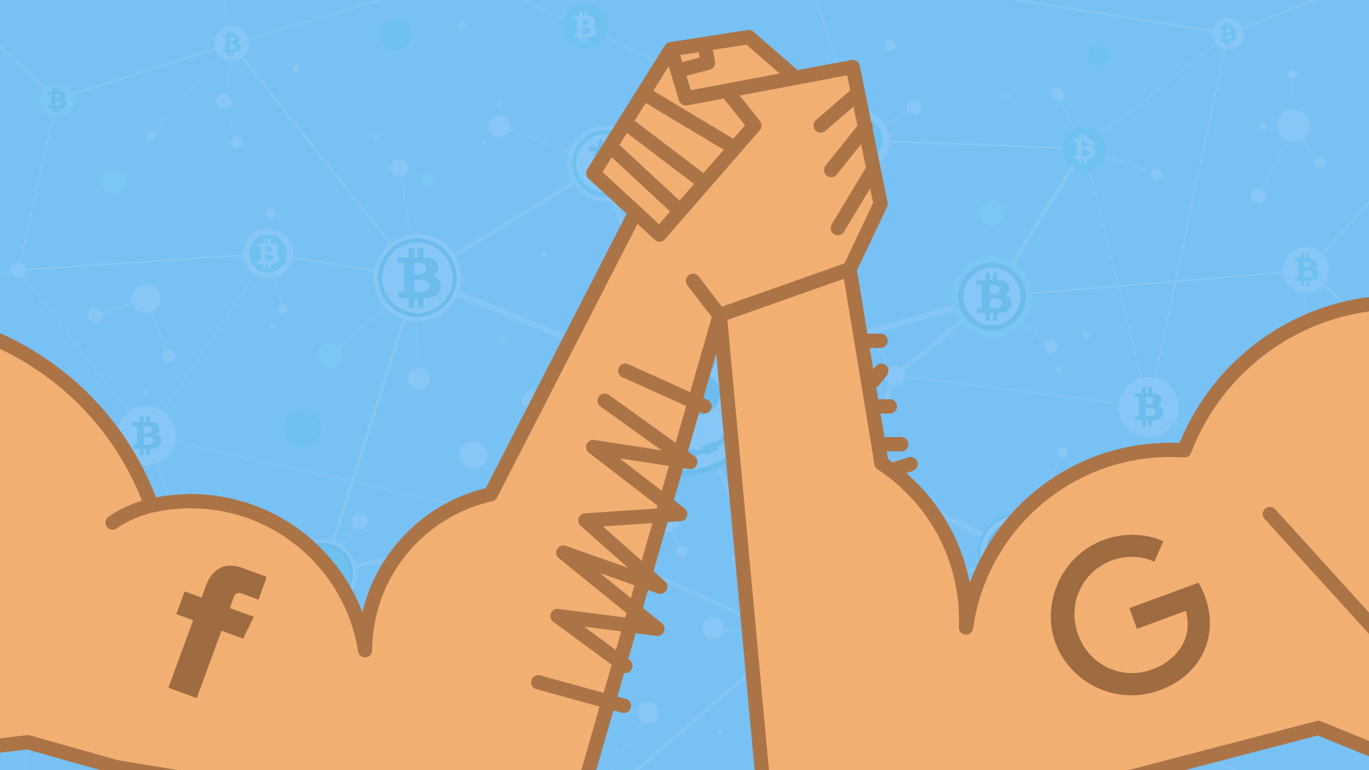 Battle of the internet Giants Facebook reveal cyrptocurrency plans