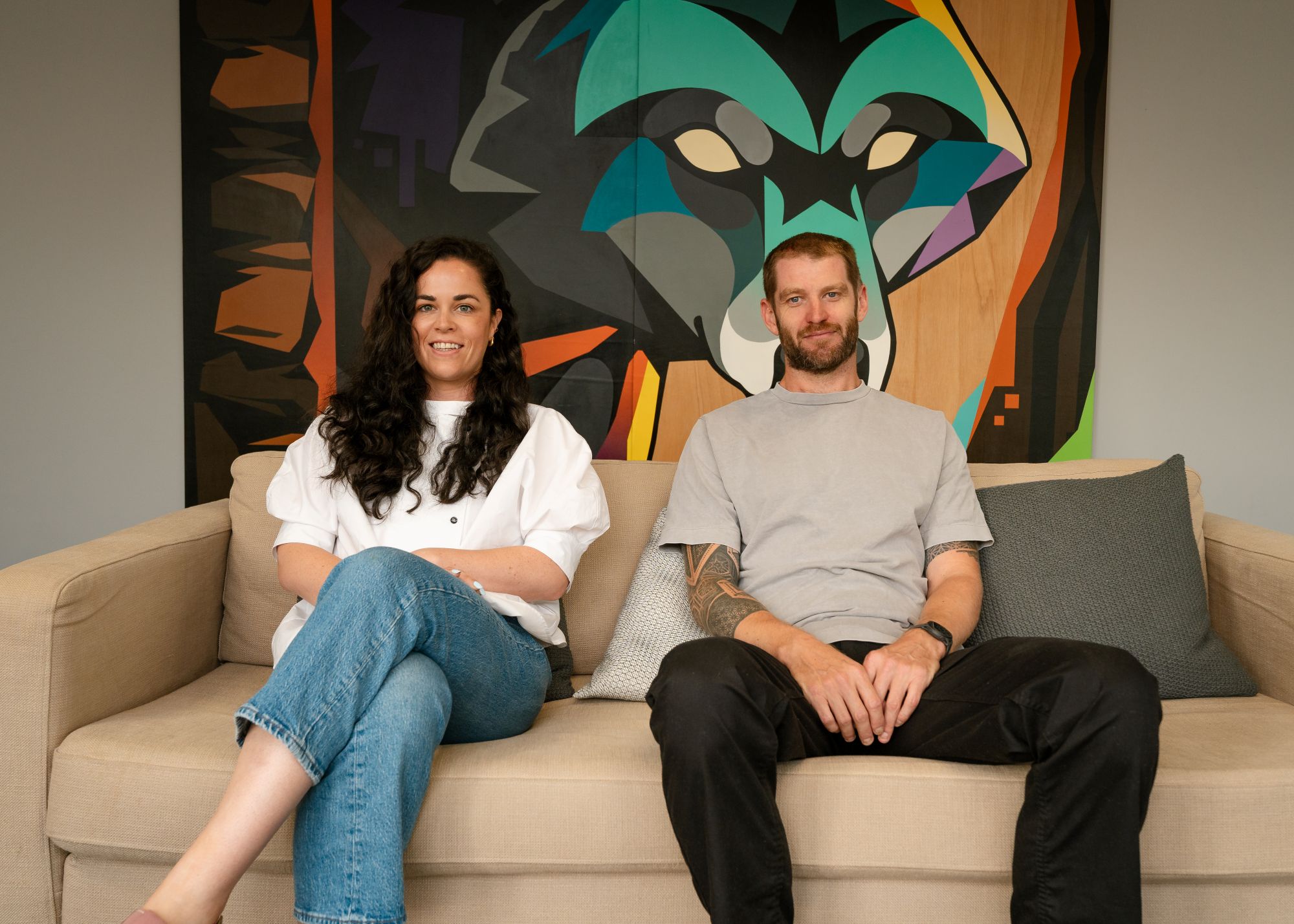 Resized Pictured Roisin Linnie Head of Social Creative and Brendan Almack Managing Director at Wolfgang Digital