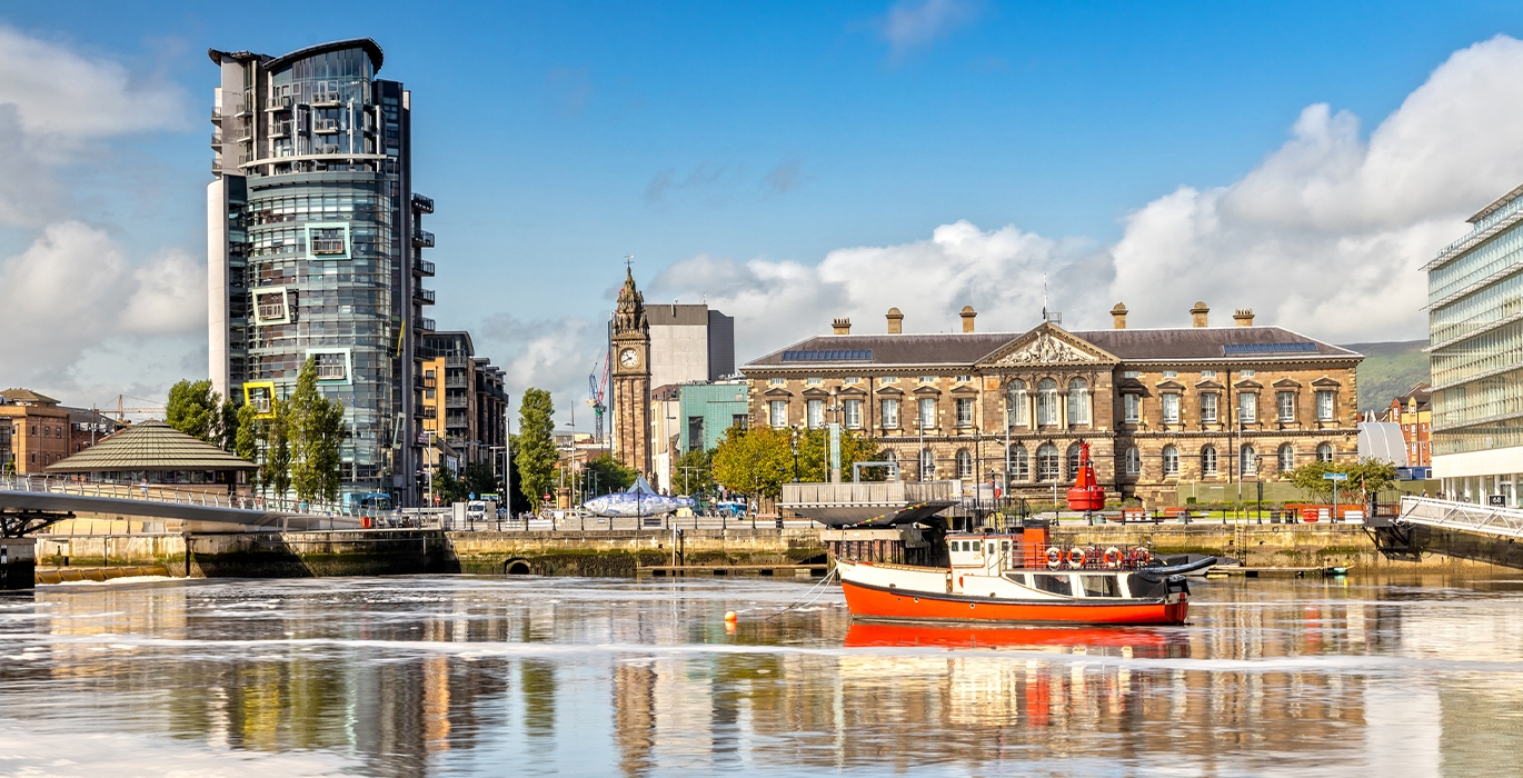 Belfast stock image featured