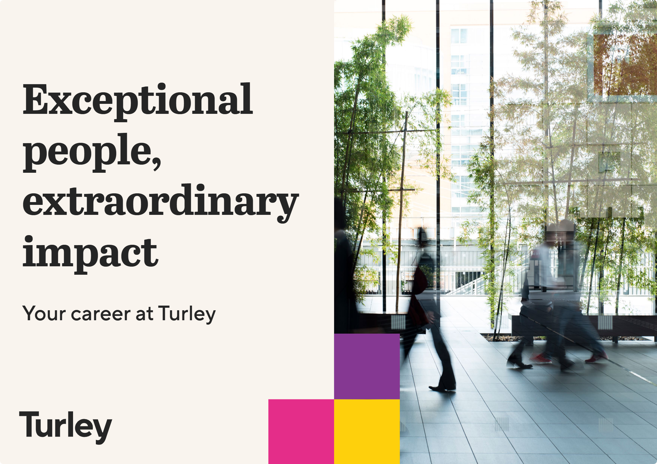 Careers at Turley brochure