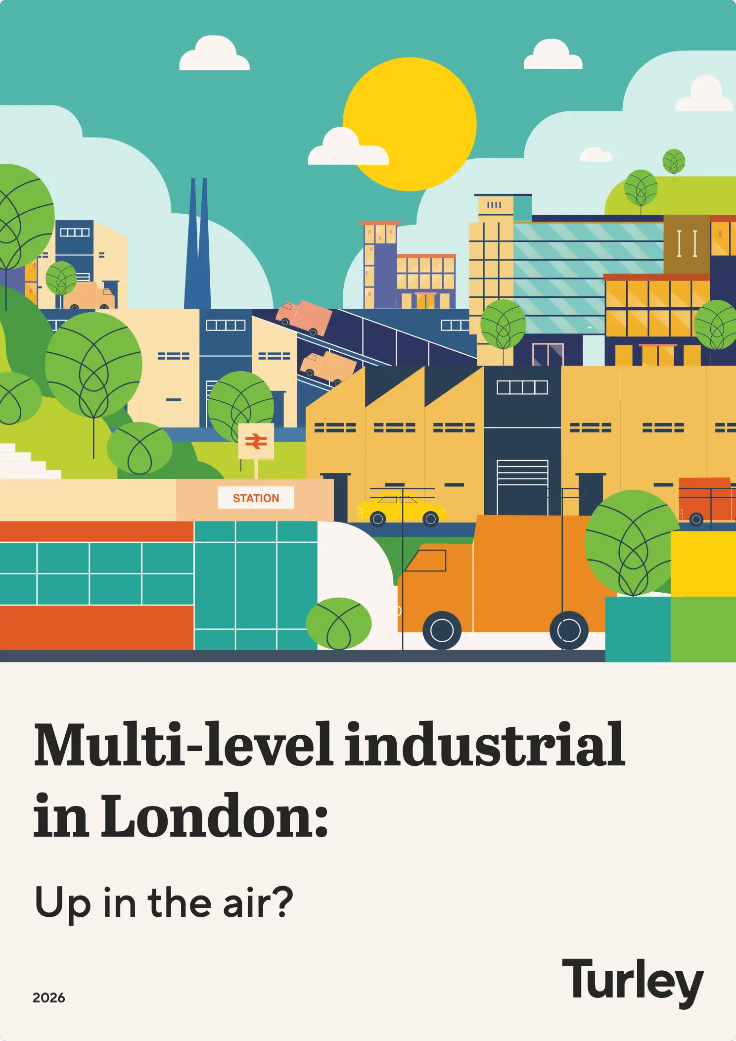 Multi-level industrial in London: up in the air