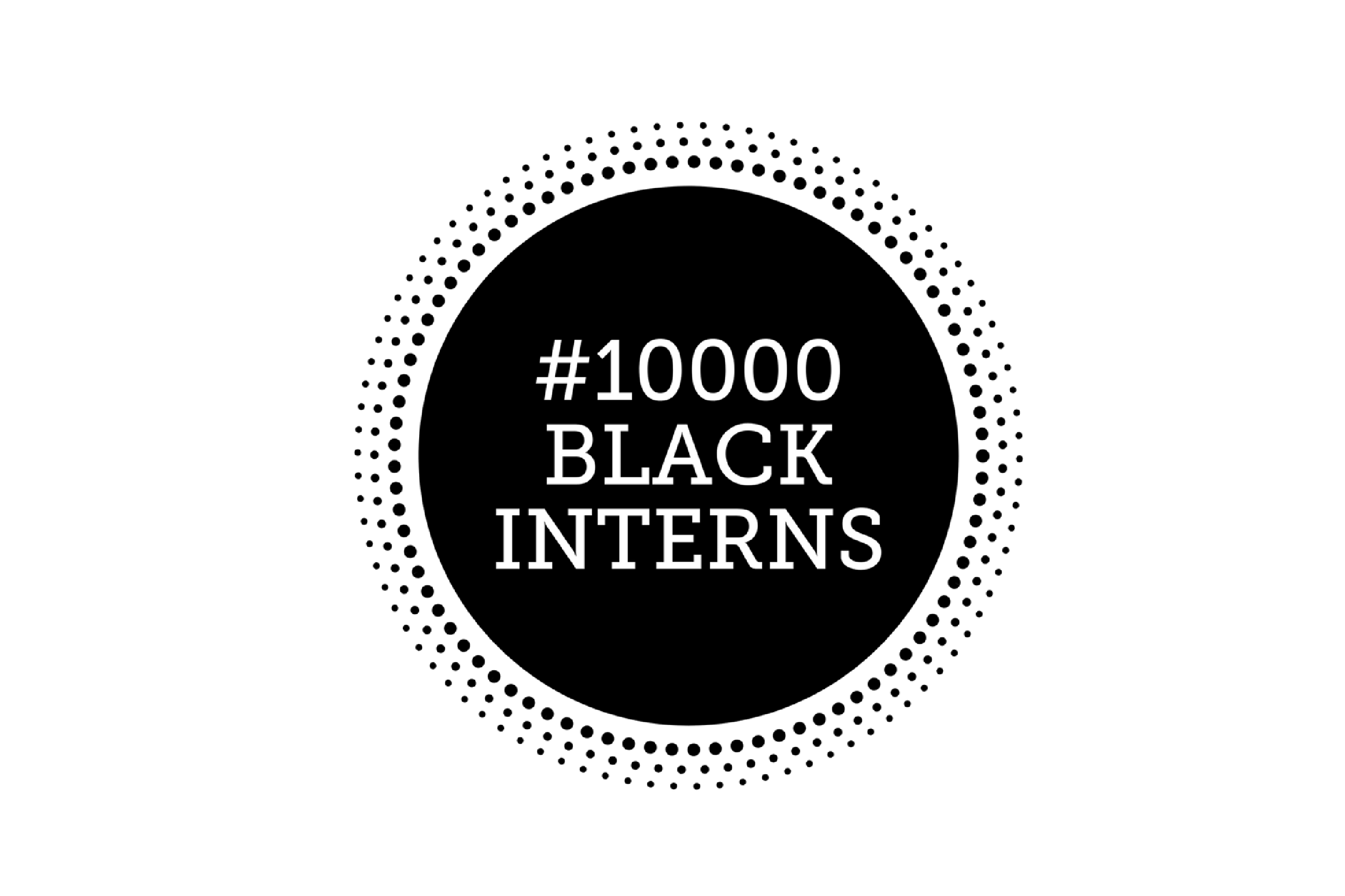 10,000 Black Interns Logo