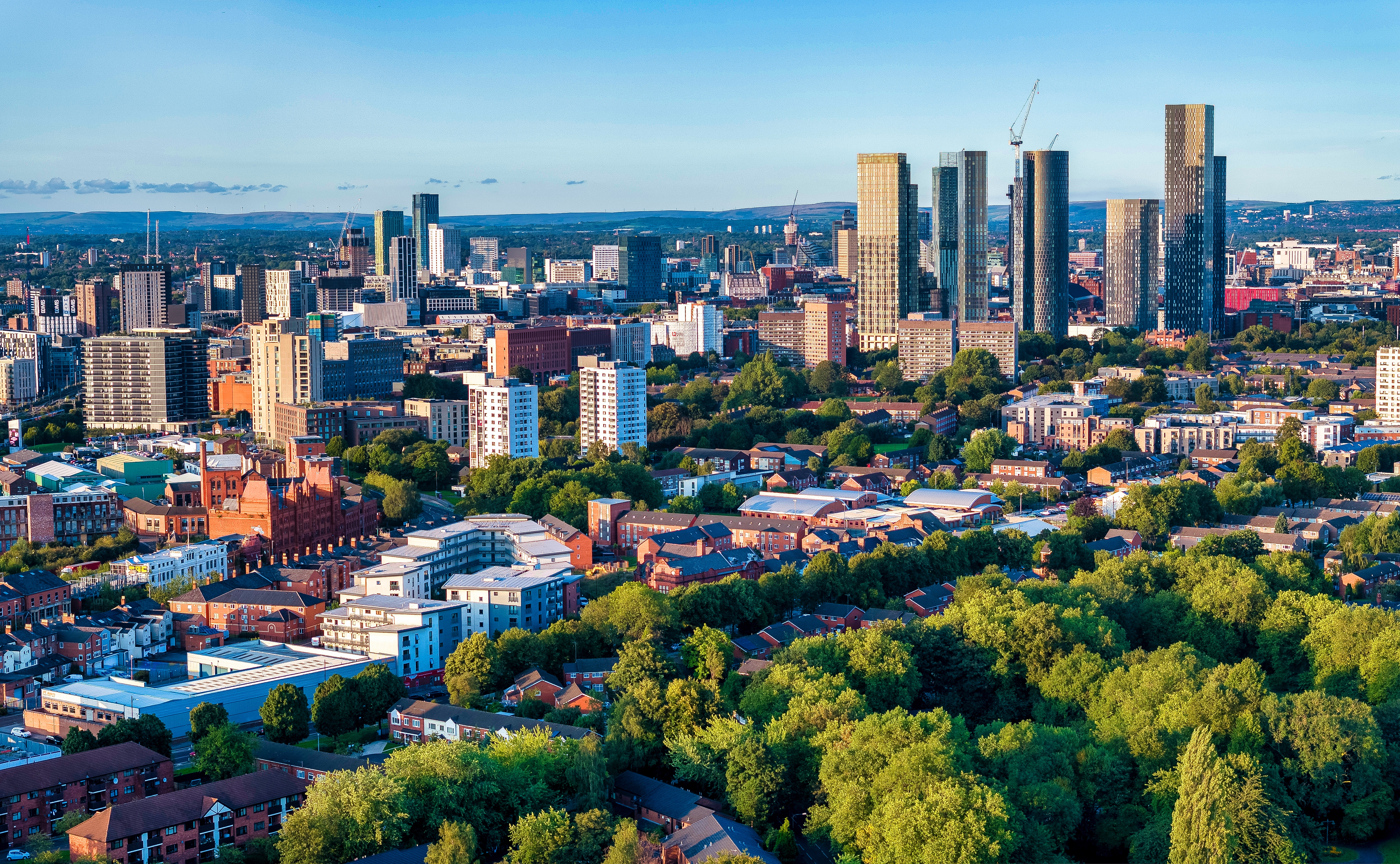 Manchester skyline