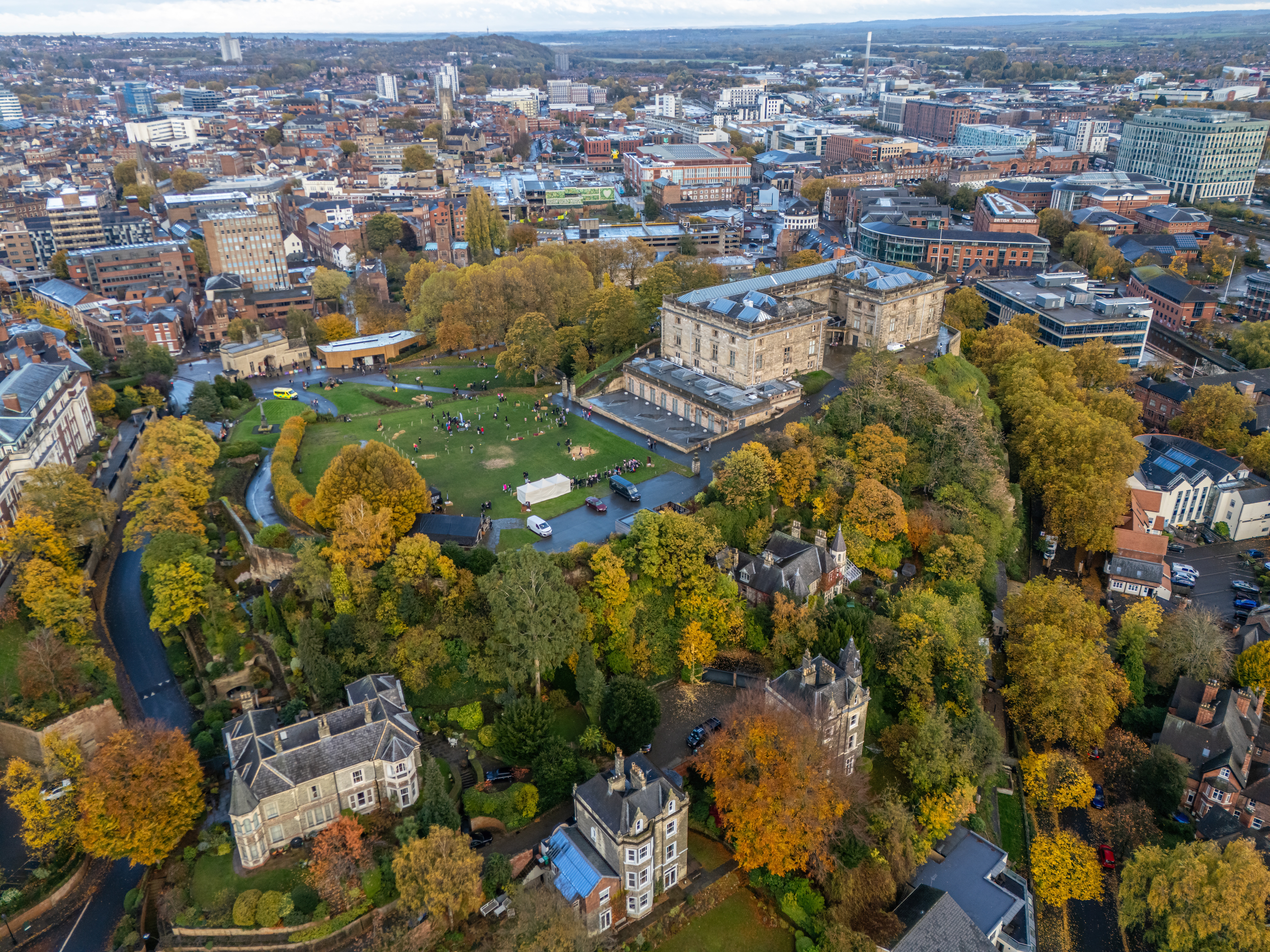 Nottingham aerial
