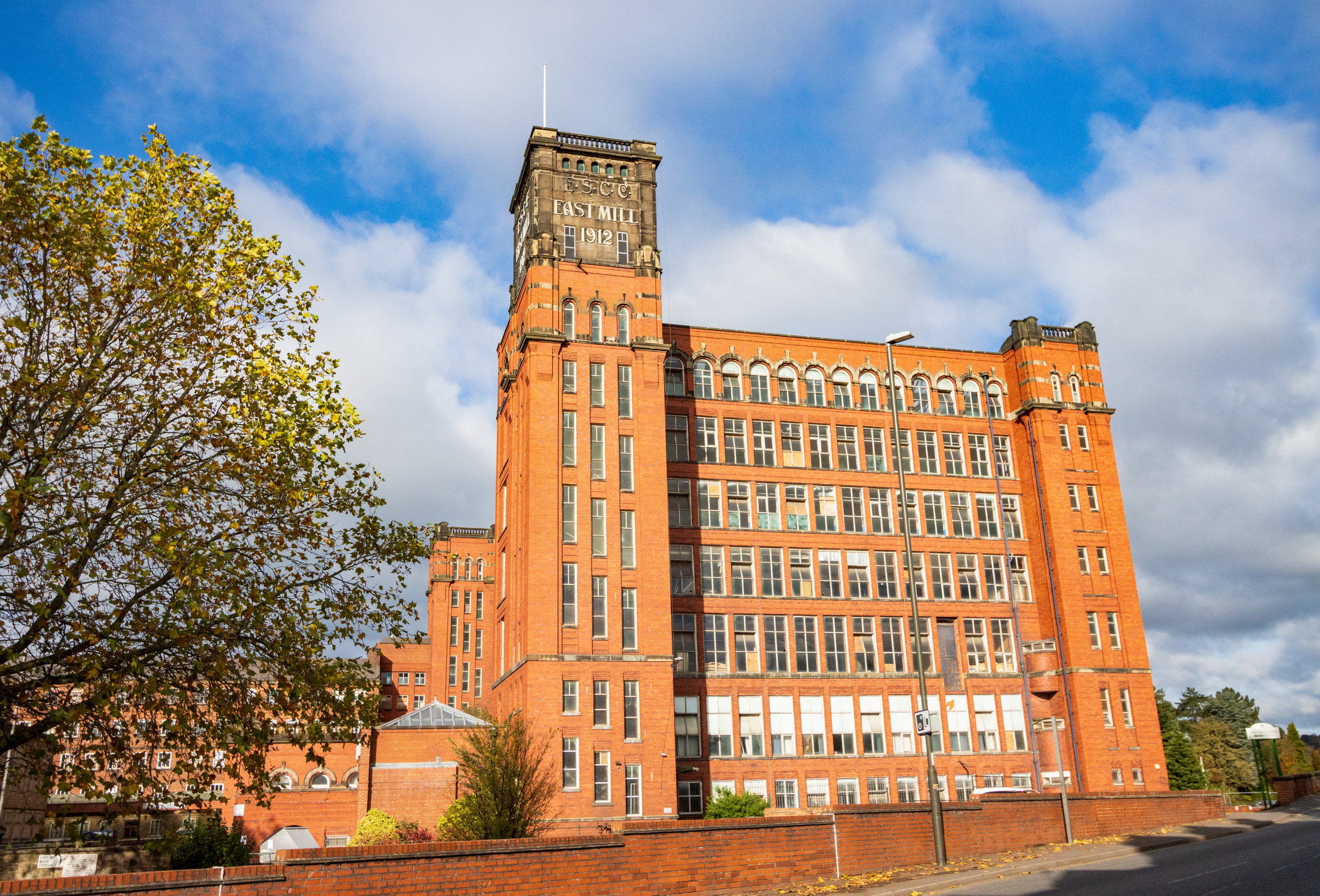Belper Mills Stock Image