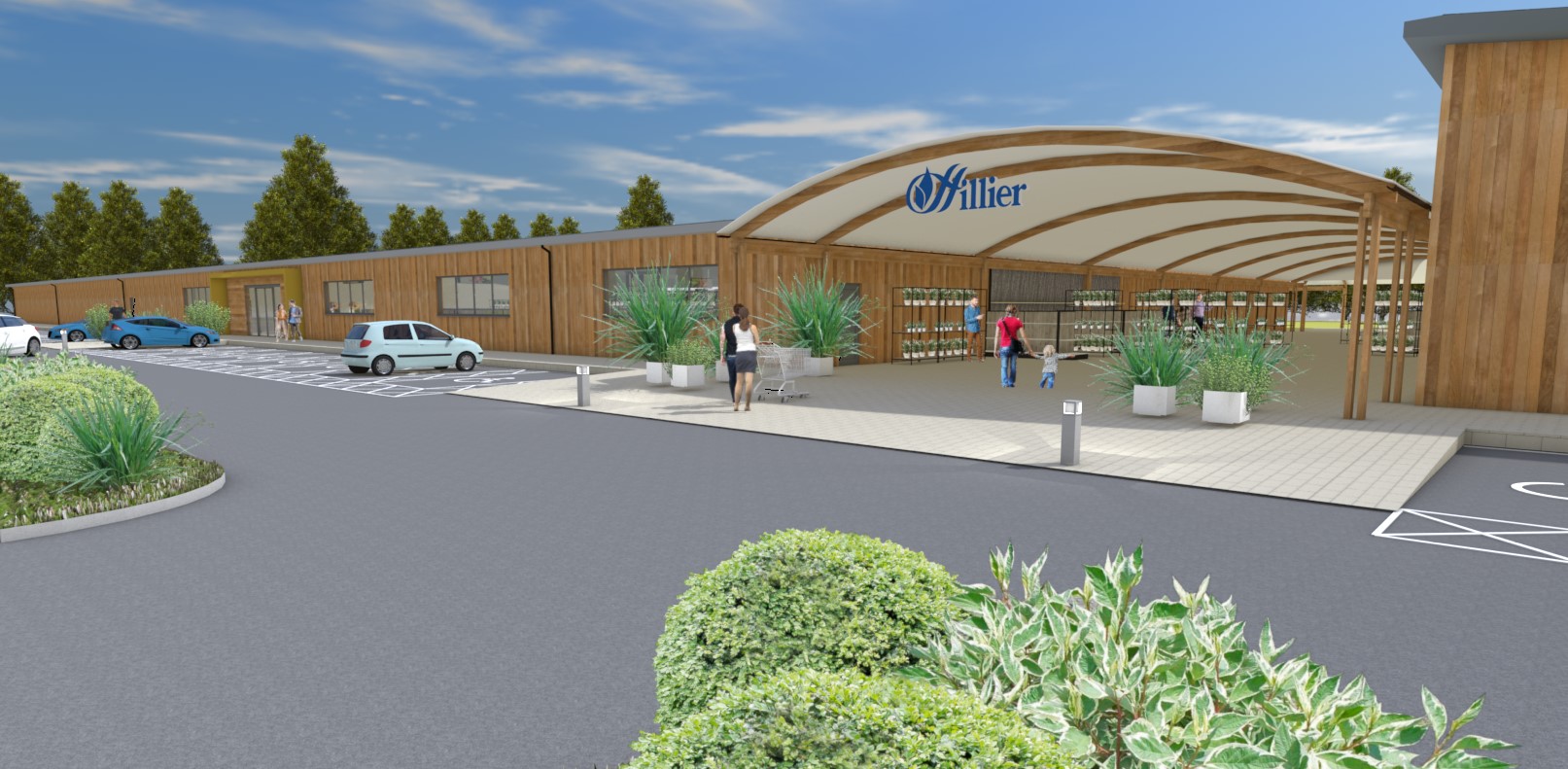 Hillier Entrance View