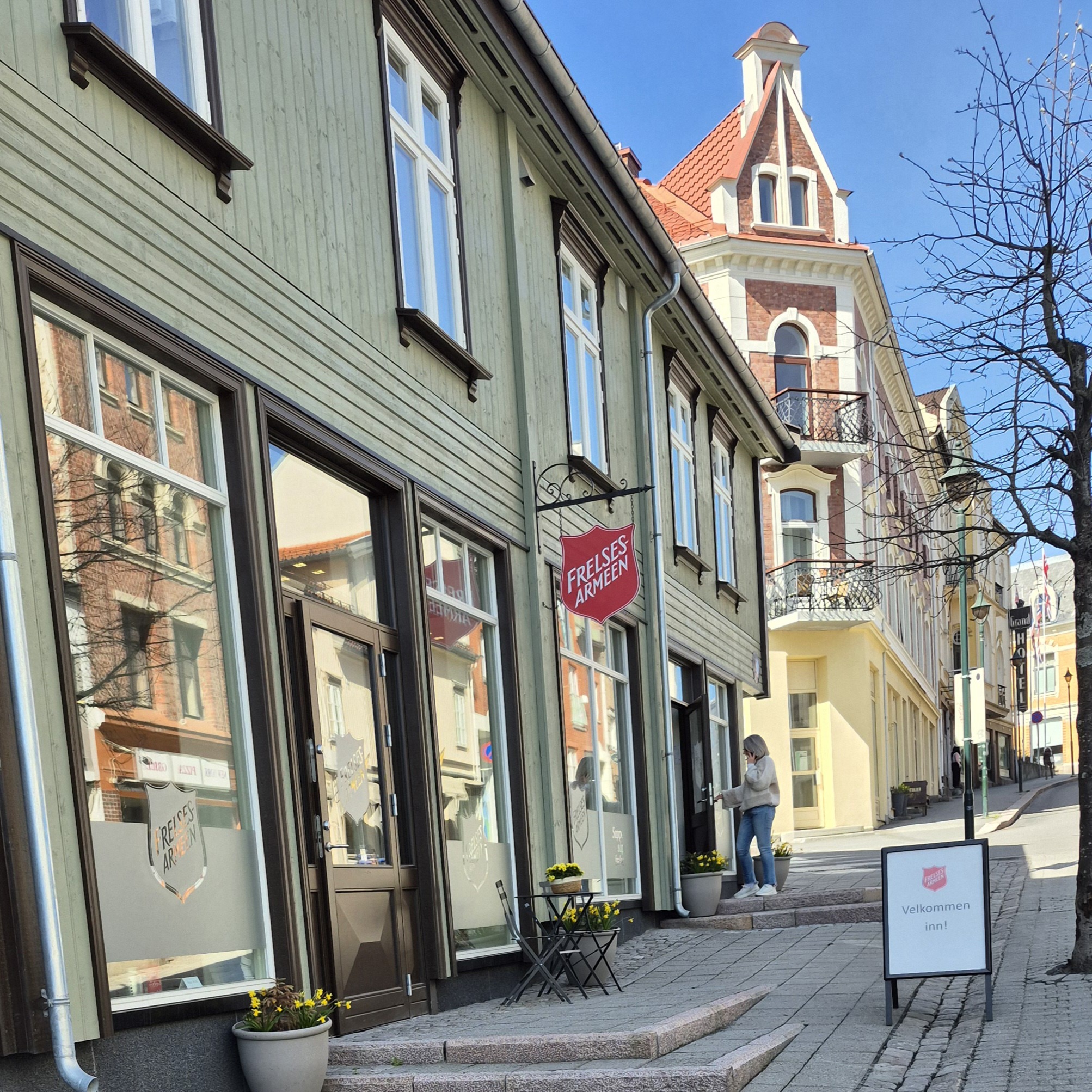 Utvendig bygg, Frelsesarmeen Hønefoss