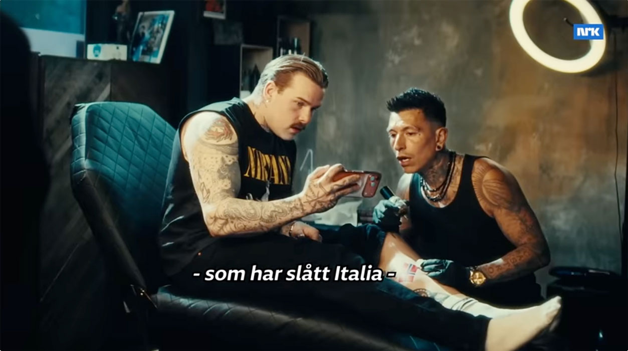 Carlos Sammen for Norge 1