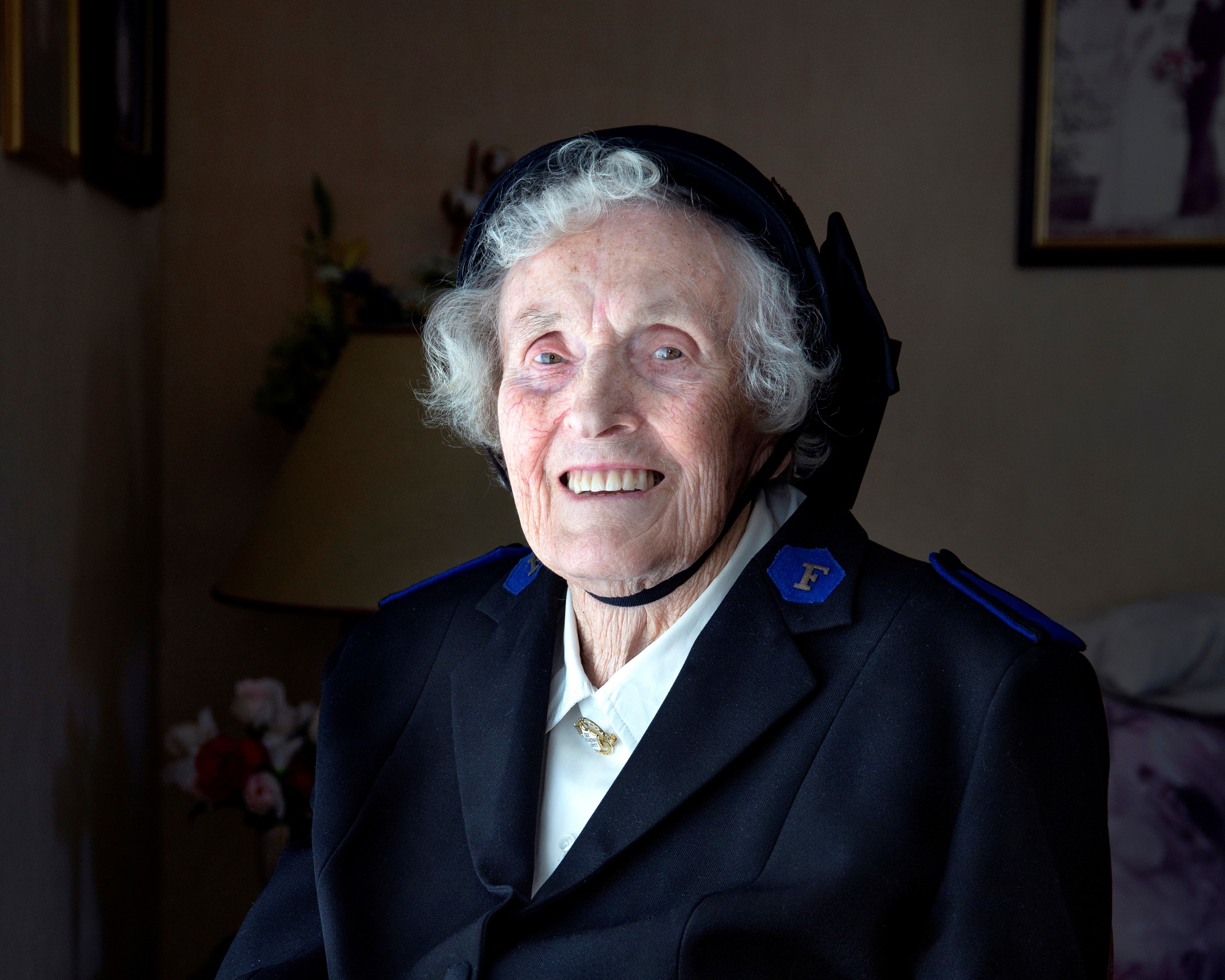 Dagny Skinnemoen tidl soldat Nedre Eiker