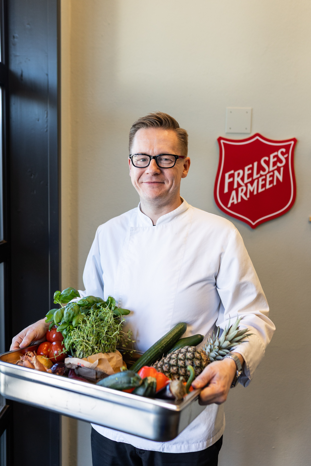 Foto: En mann med lys brunt hår