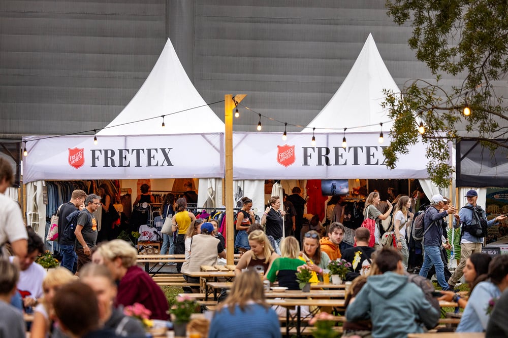 Fretex Roks Folk elsker jo Fretex - Frelsesarmeen