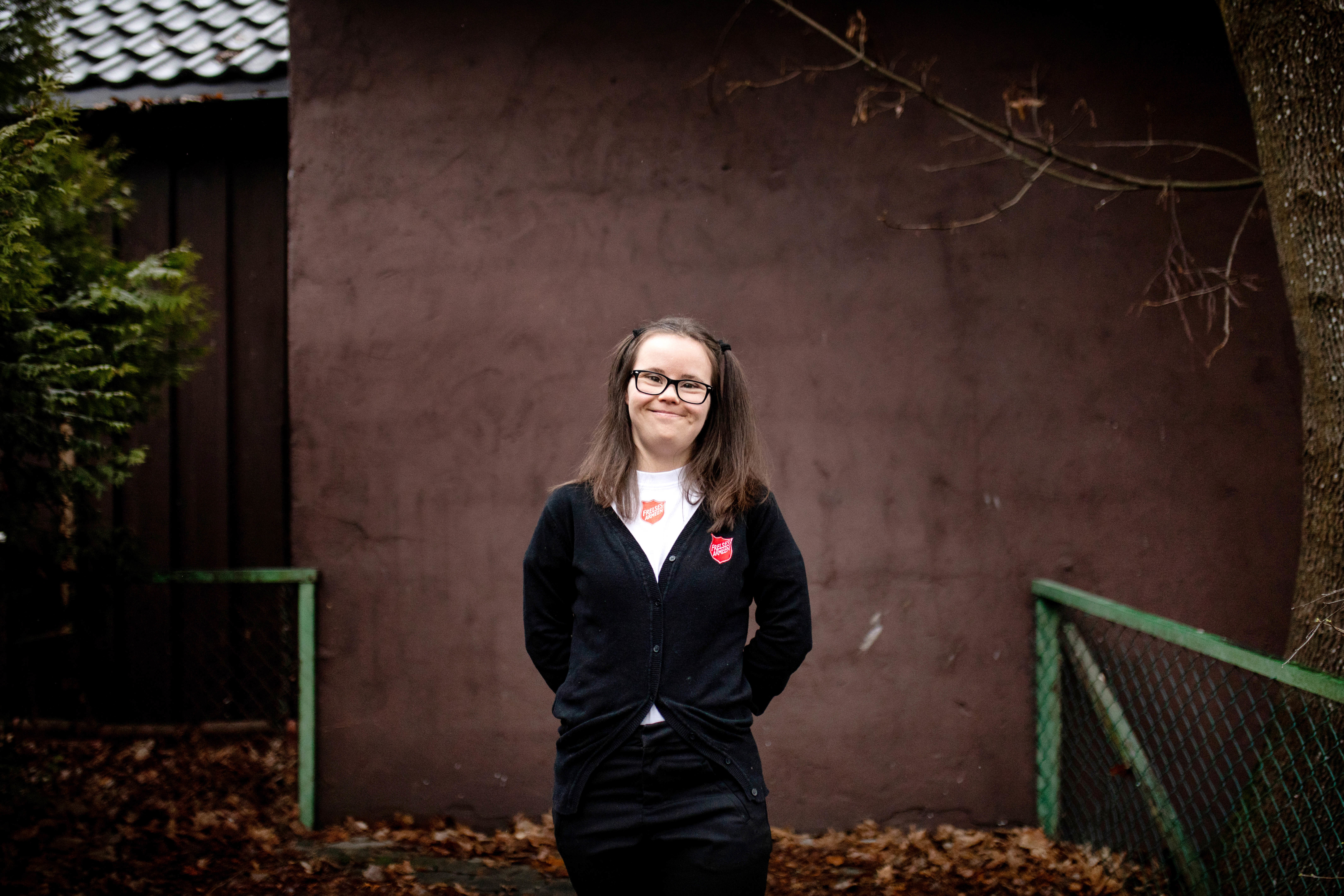 Lydia Marie Palm er aktiv og engasjert frivillig i Frelsesarmeen i Nedre Eiker utenfor Drammen.