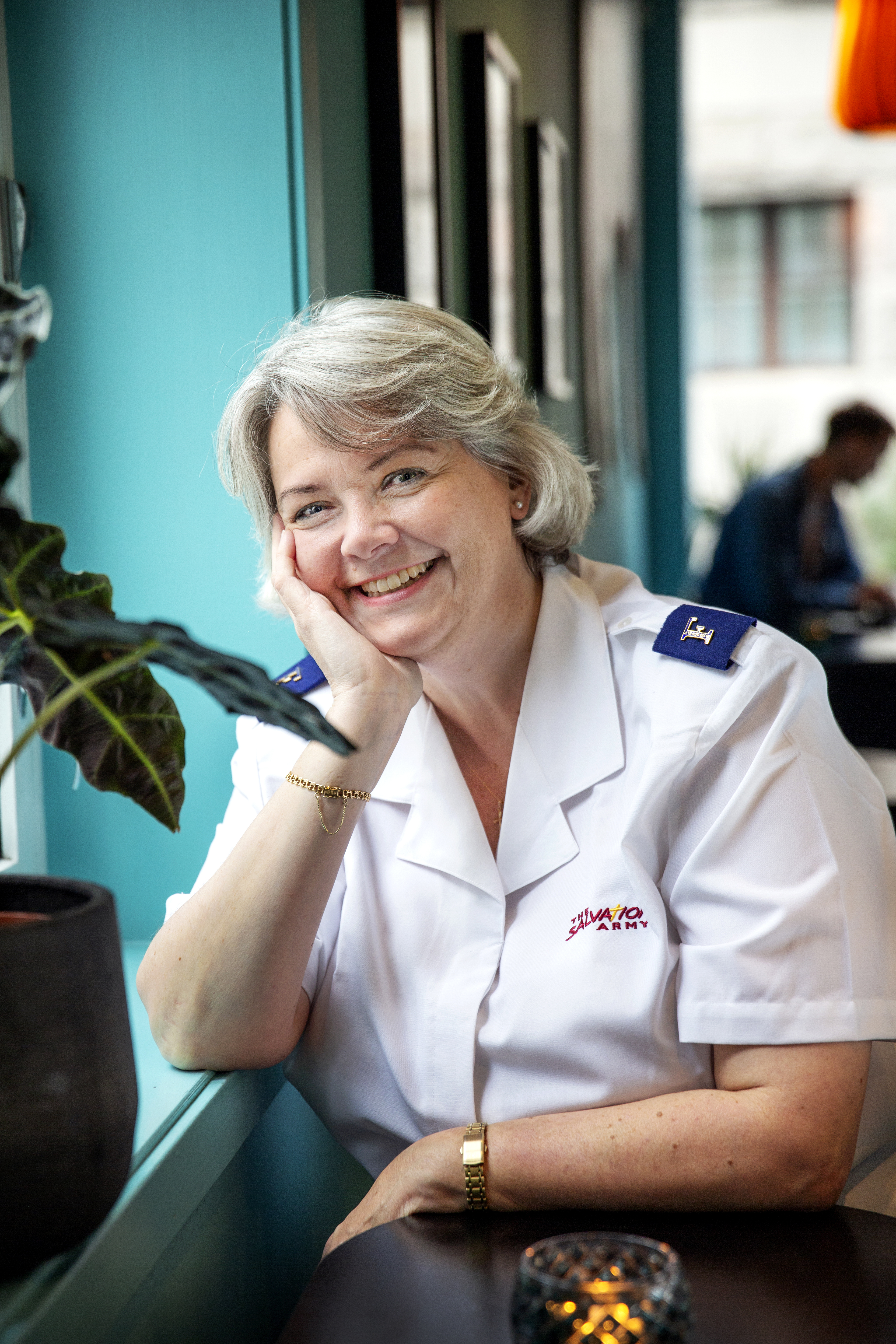 Maria Herikstad i uniform