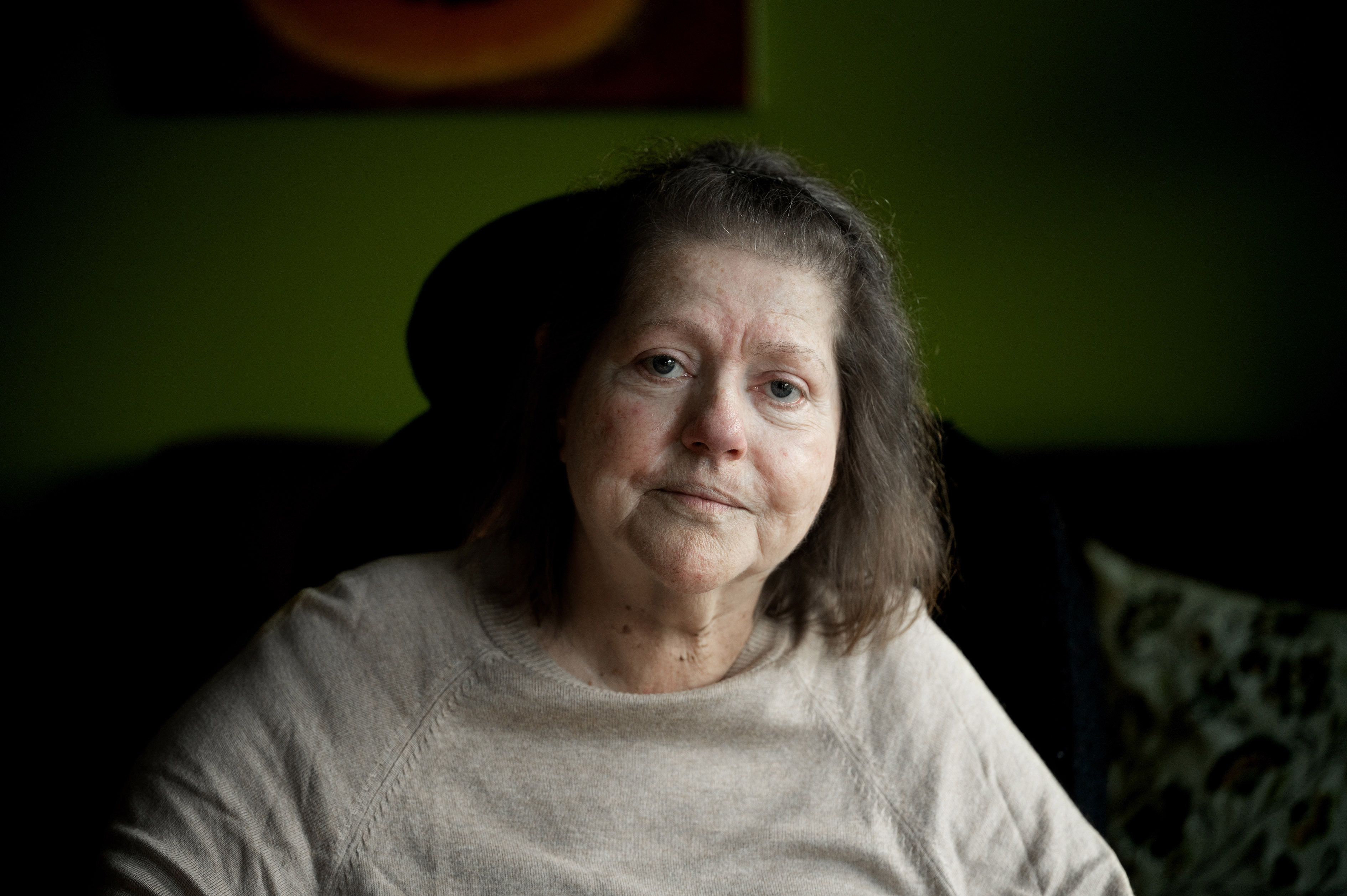 Portettbilde av Marna Olin Helland, som synes det har gitt henne klarhet og ro å vite hva som vil skje med det hun etterlater seg.