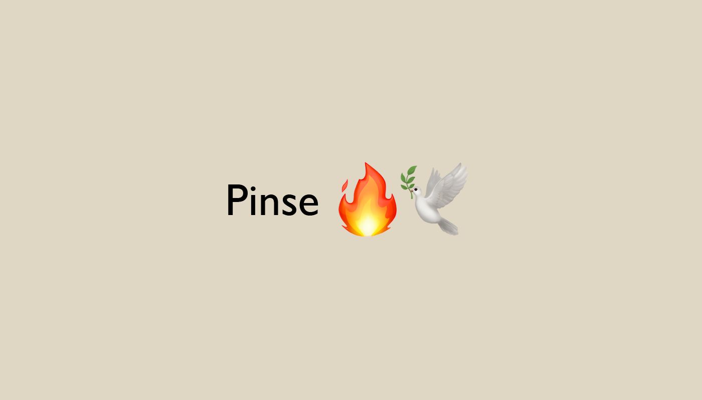 Pinse nettside