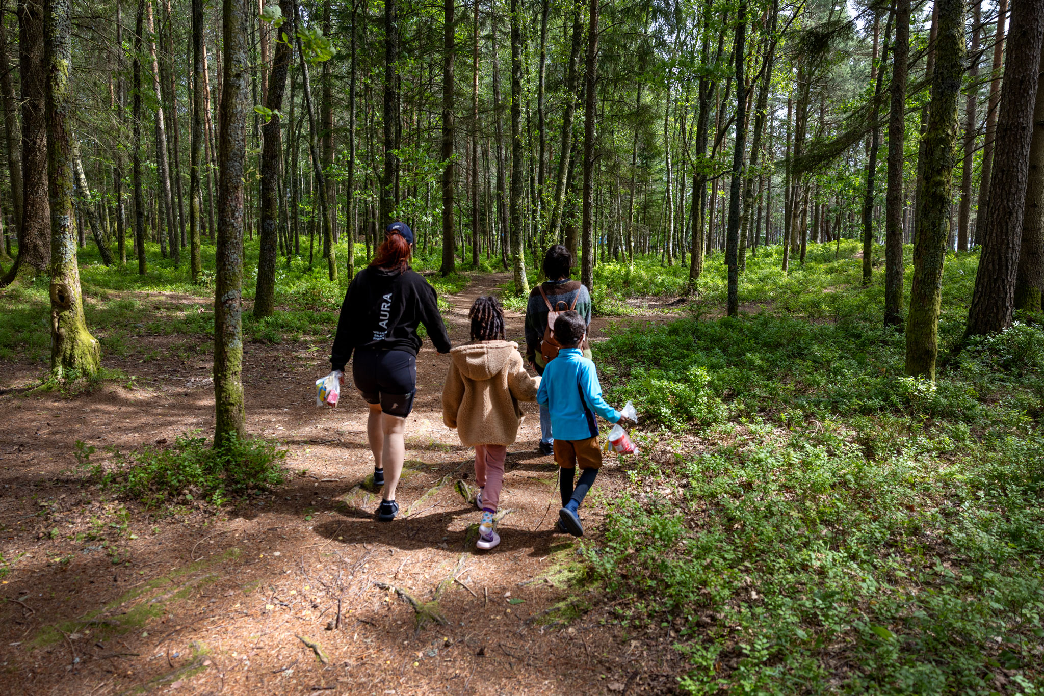 Camp Lyngdal skog foto Mette Randem