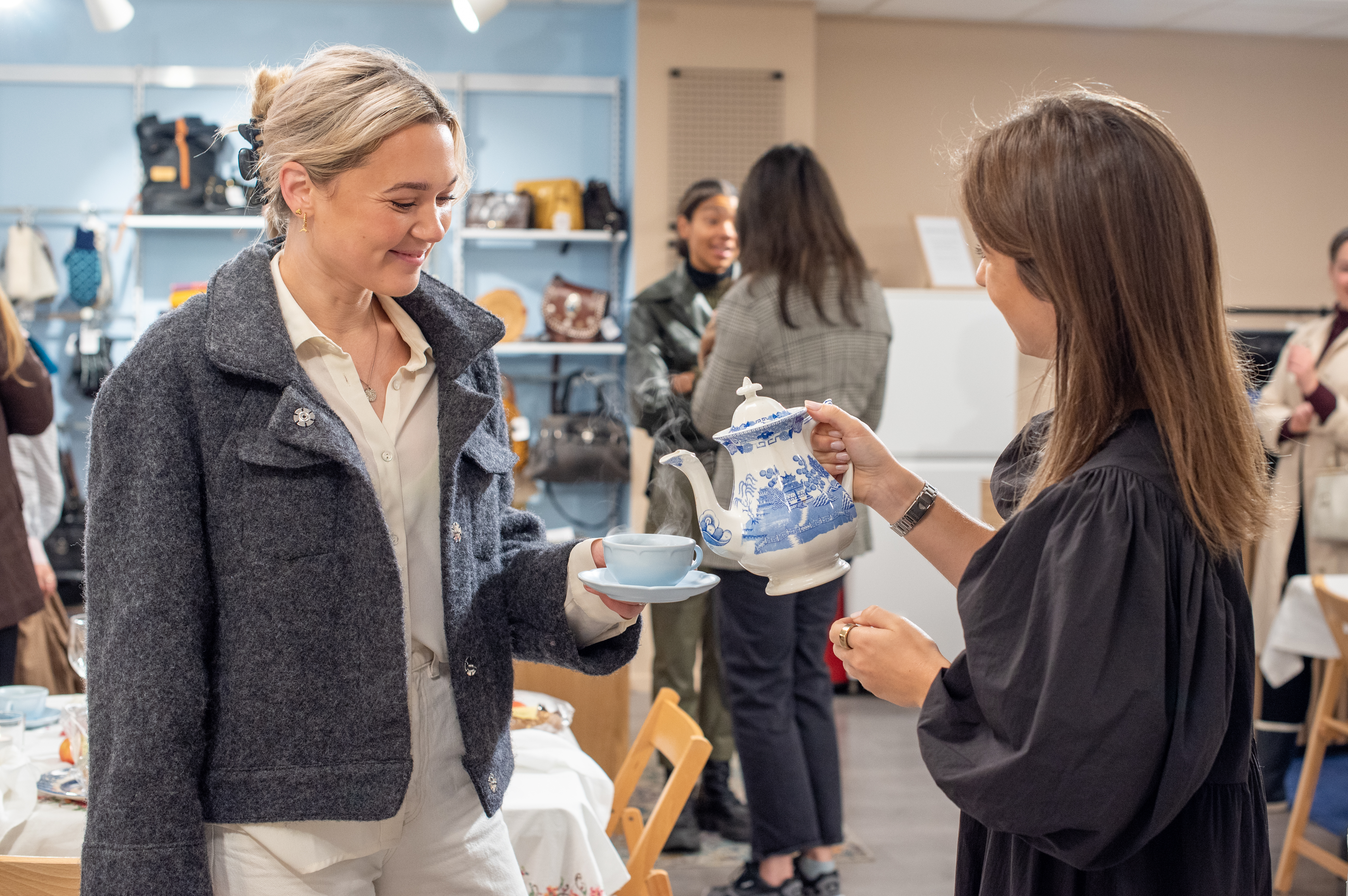 Inetriørbilde fra Frtexbutikken i Universitetsgata