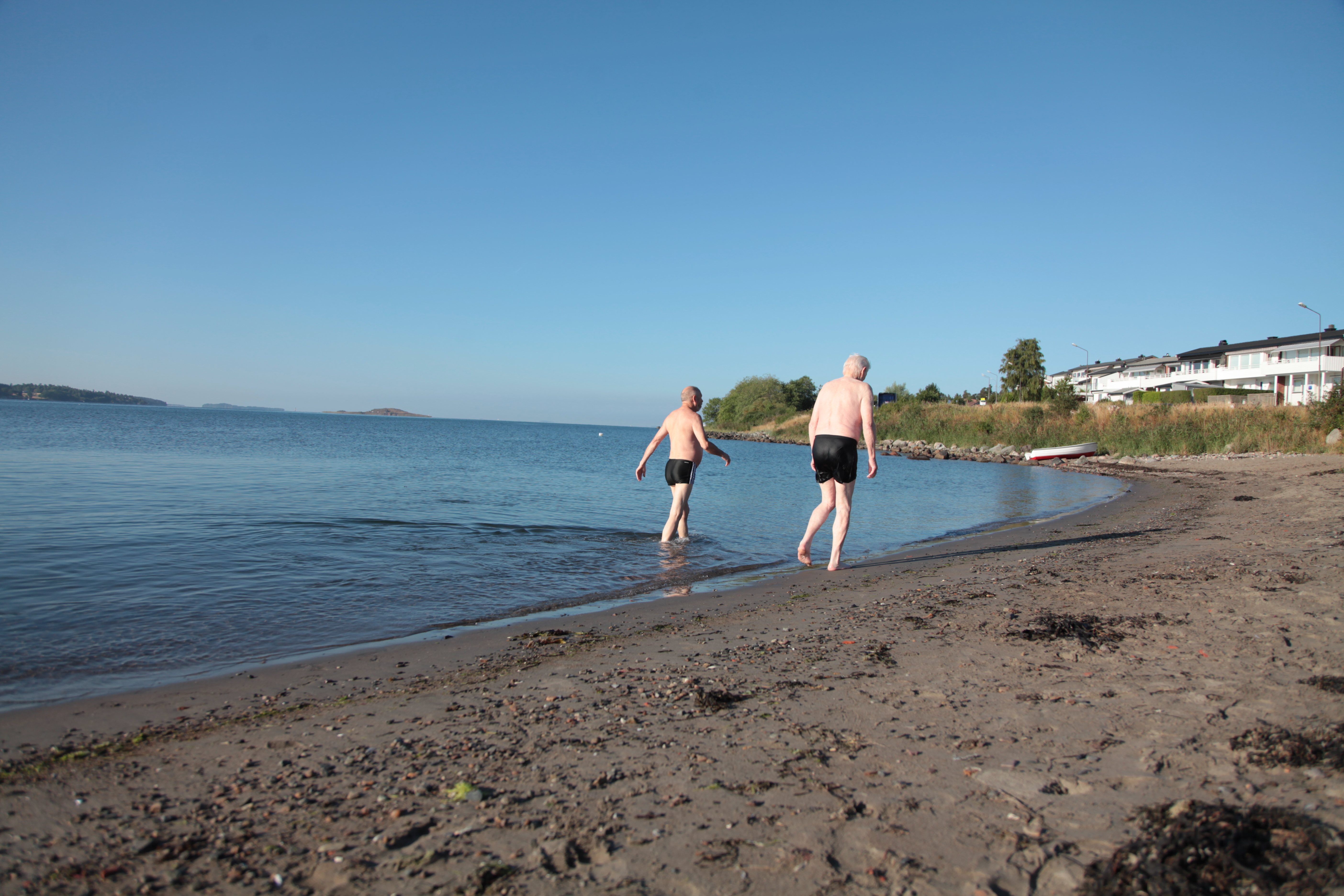 Bading og aktiviteter ved kurssenter Jeløy i Moss