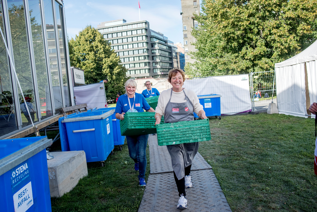 Frivillige under HWC 2017