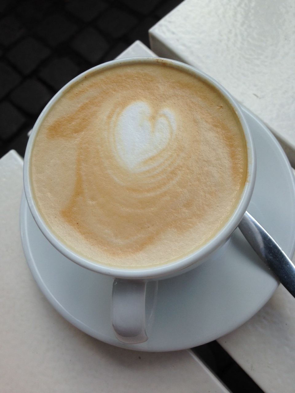 Kaffekopp med hjerte