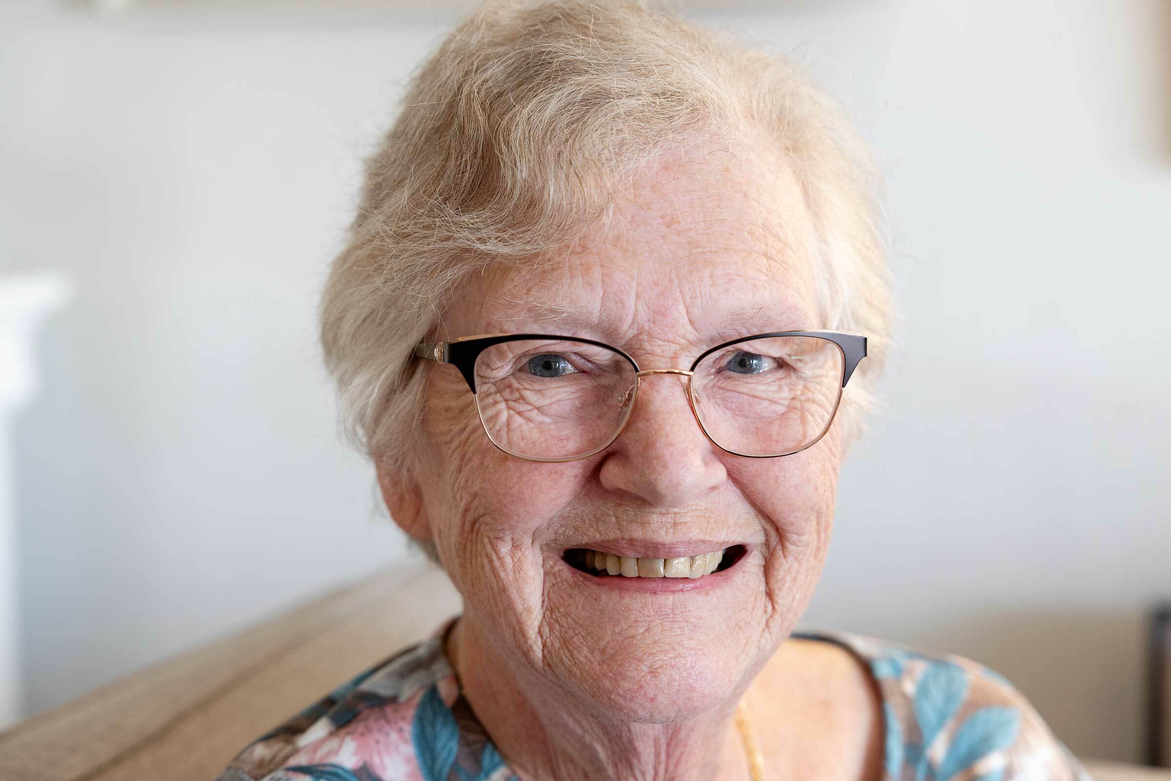 Portrett strikk Irene Amble Aafloy