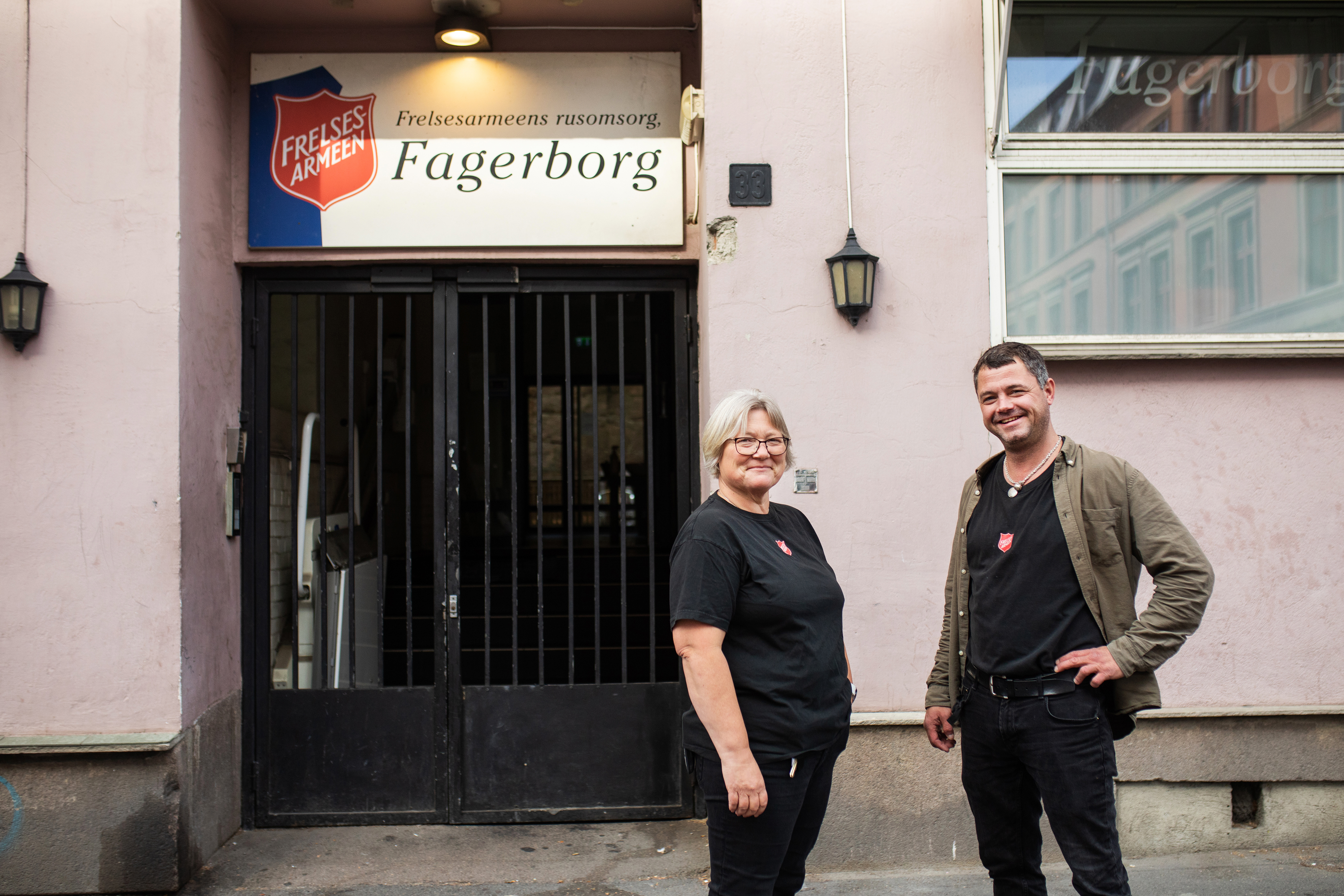 Ansatte Frelsesarmeens rusomsorg Fagerborg 36beh web