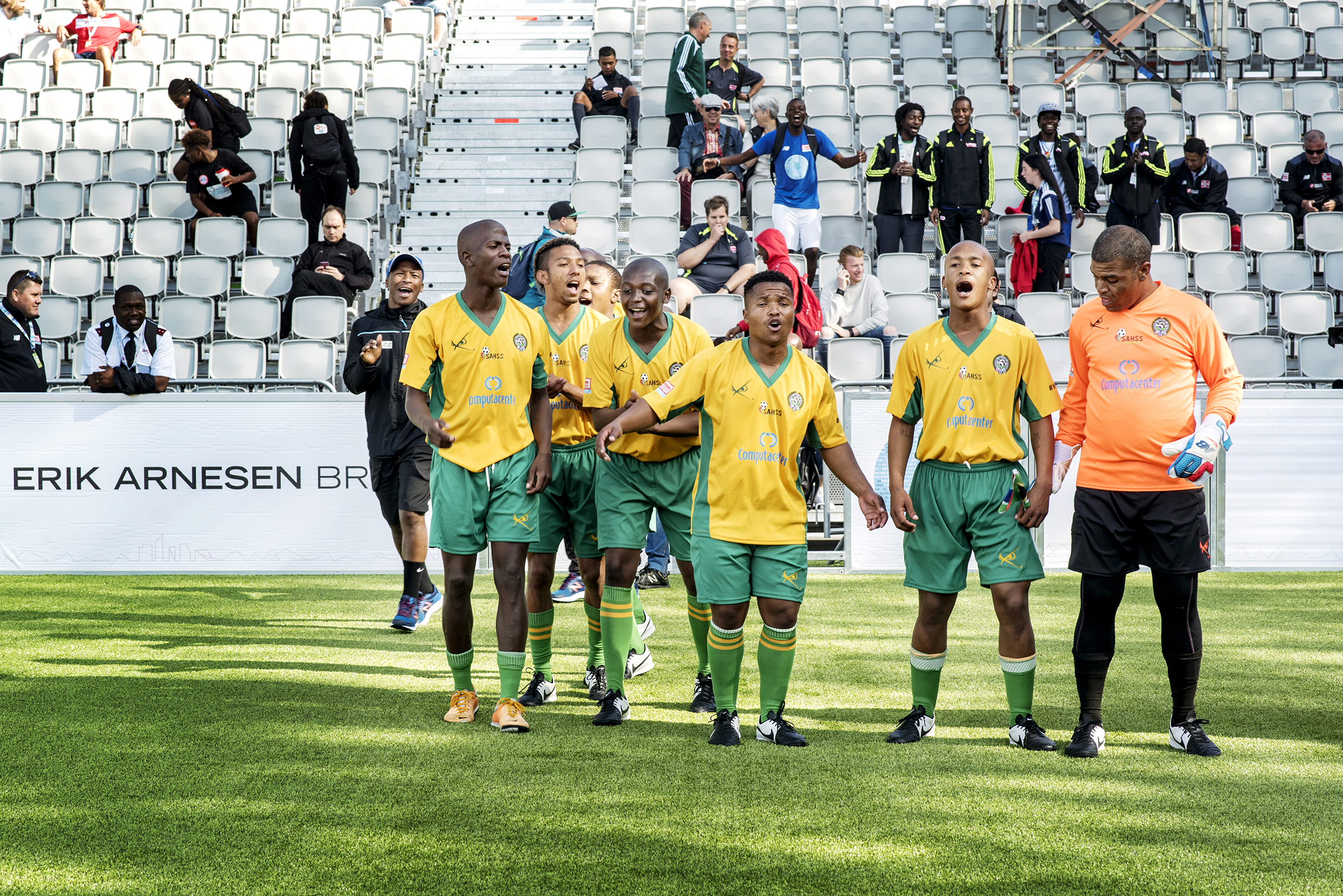 Bilder fra  for Homeless World Cup hvor Frelsesarmeen  er offisiell samarbeidspartner og ansvarlig for Norges landslag. (Foto: Mette Randem)