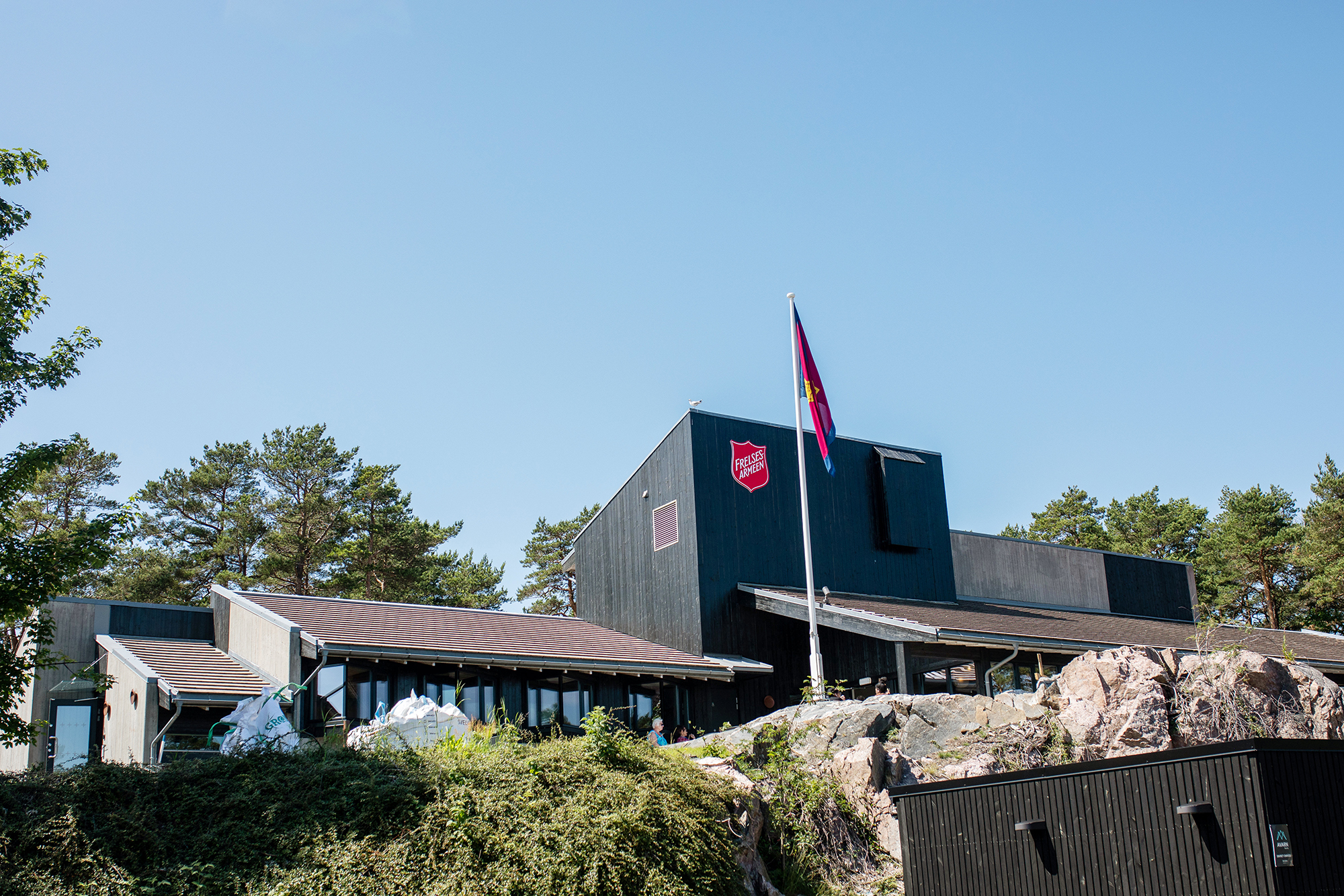 Frelsesarmeens nye nærmiljøkirke i Kristiansand ligger høyt og fritt