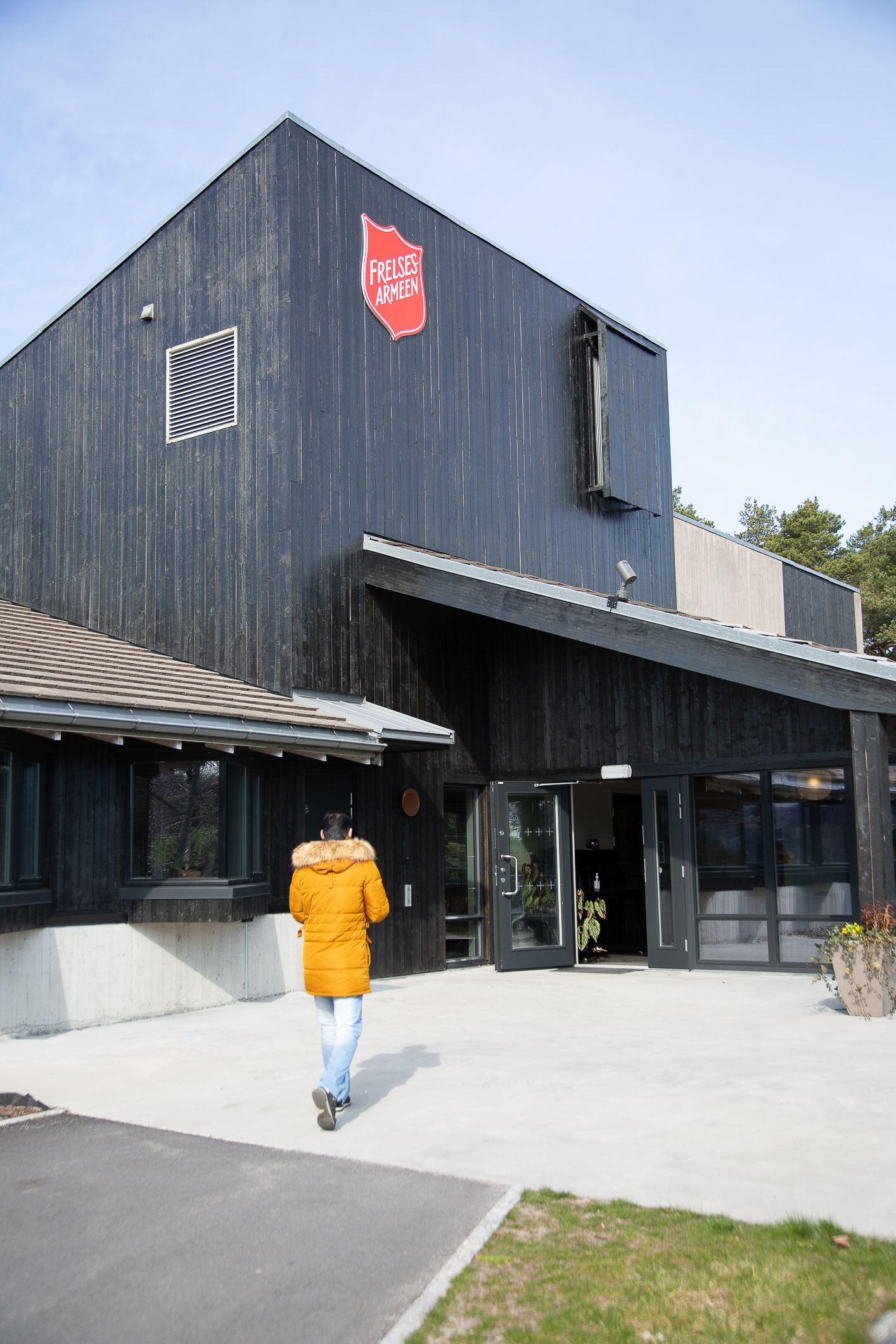 Frelsesarmeen sin nye storstue i Kristiansand.