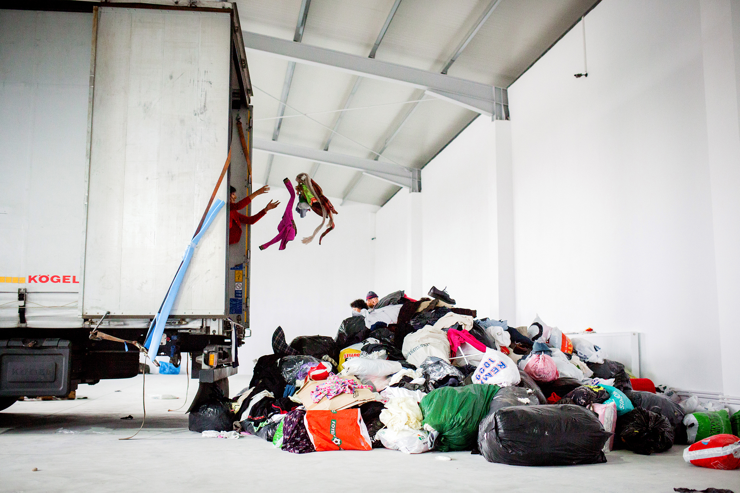 Hva kan gjøres med tekstilavfallet? Foto: Kristianne Marøy og Mette Randem.