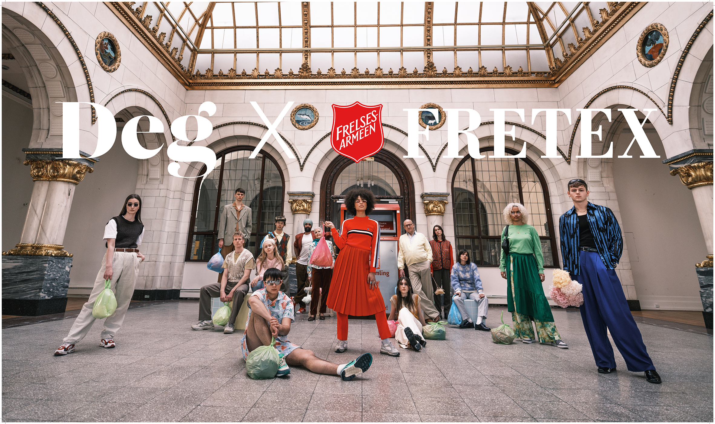 Fretex sin nye kampanje i sosiale medier heter DegXFretex