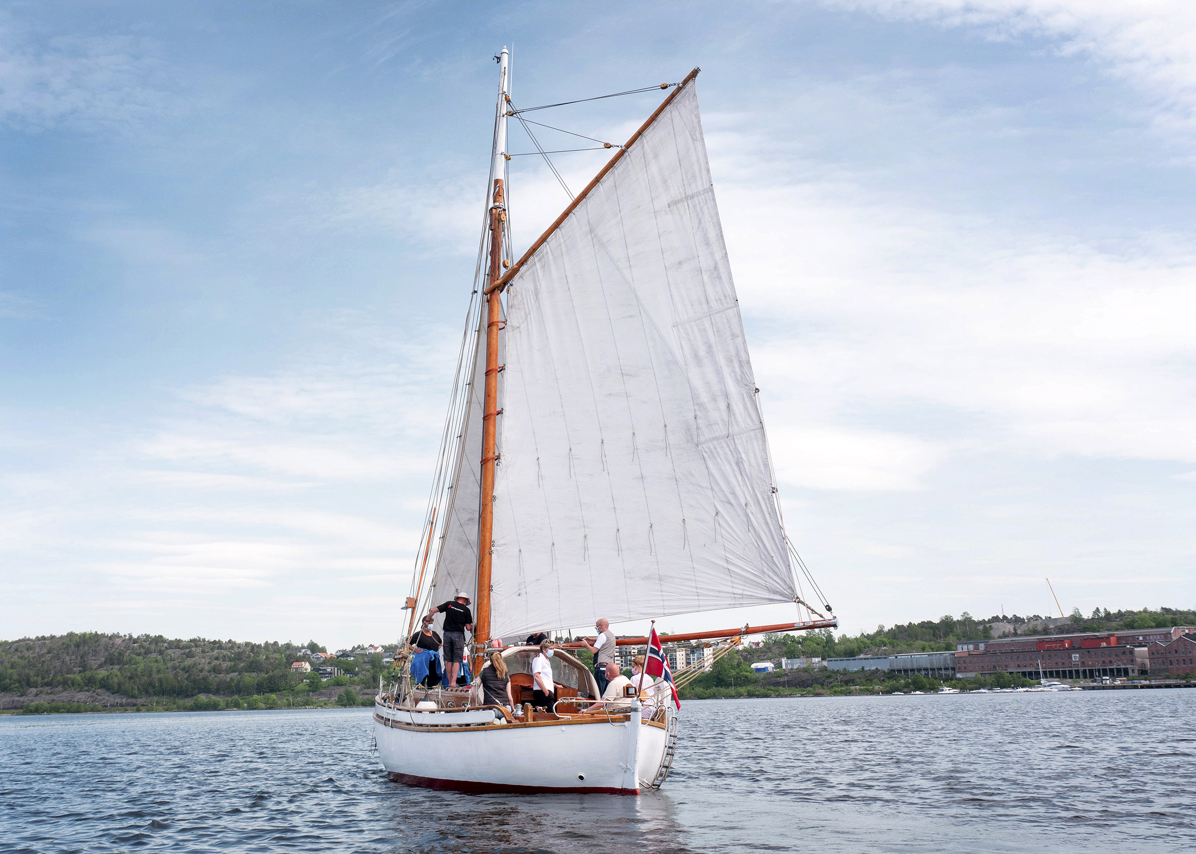 Friskt seilas 1 Bergerbåten