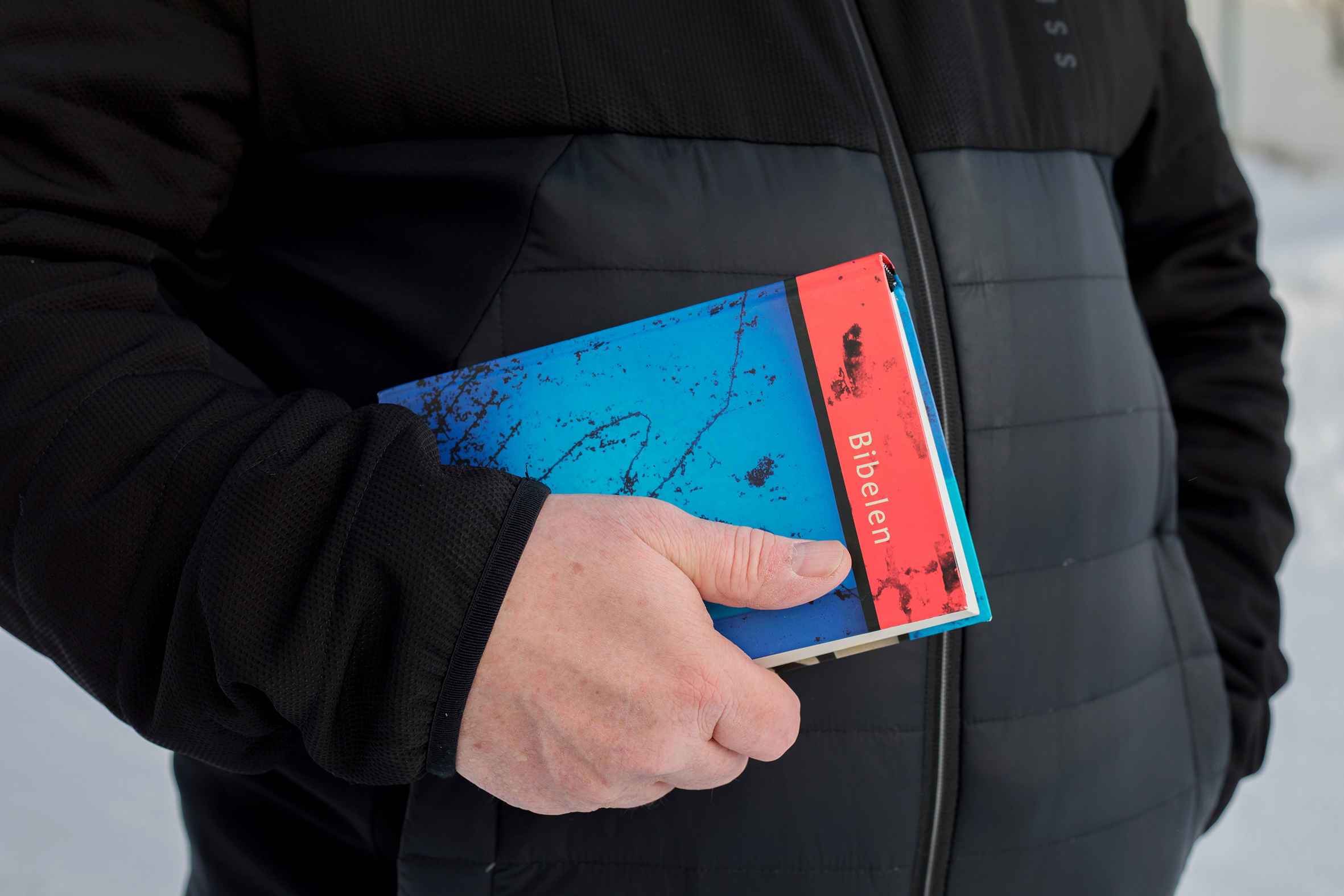 Frode Berg leste Bibelen fra perm til perm.