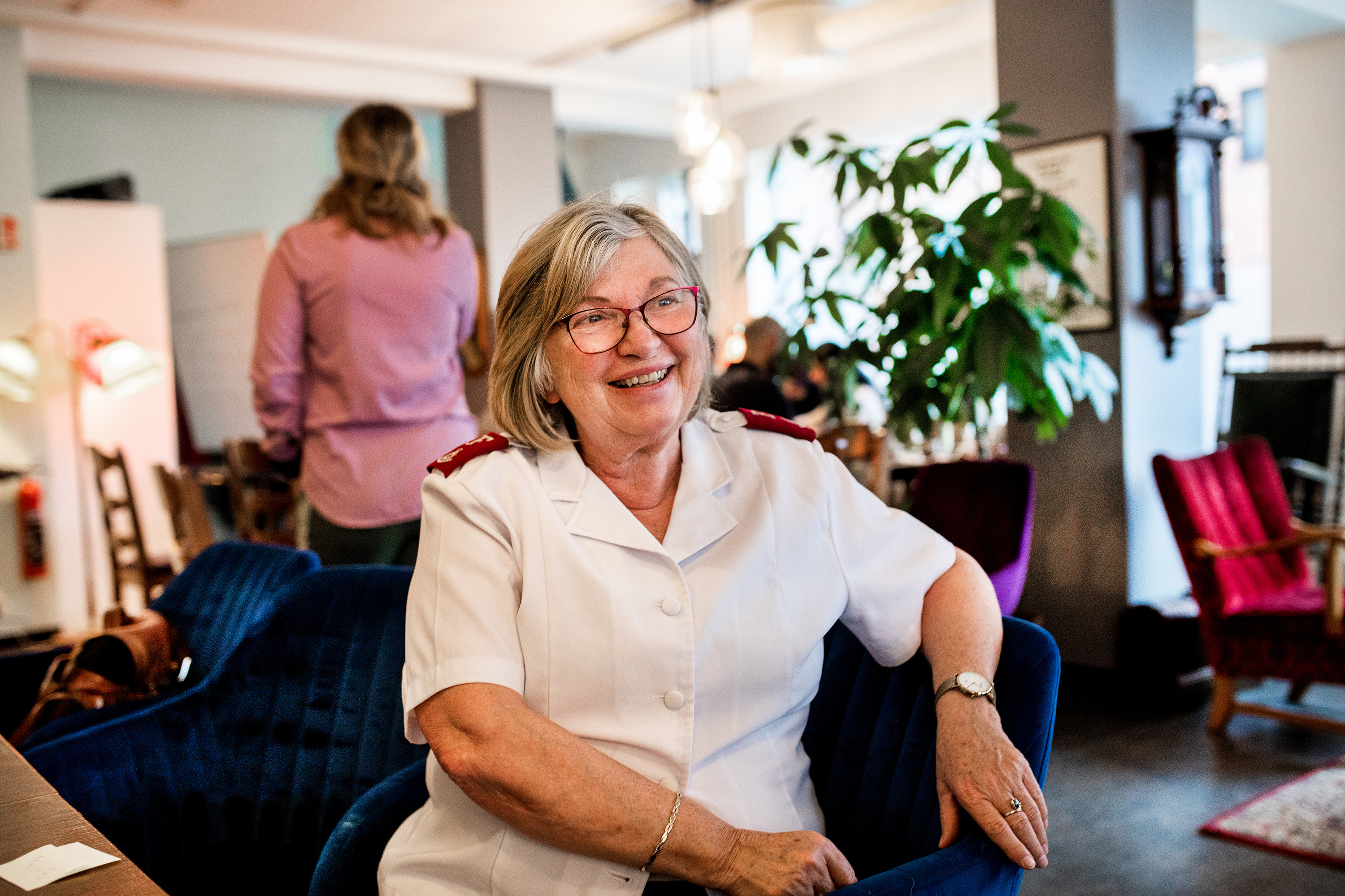Major Ruth Bente Paulsen, leder for Frelsesarmeens nærmiljøkirke på Grønland i Oslo.