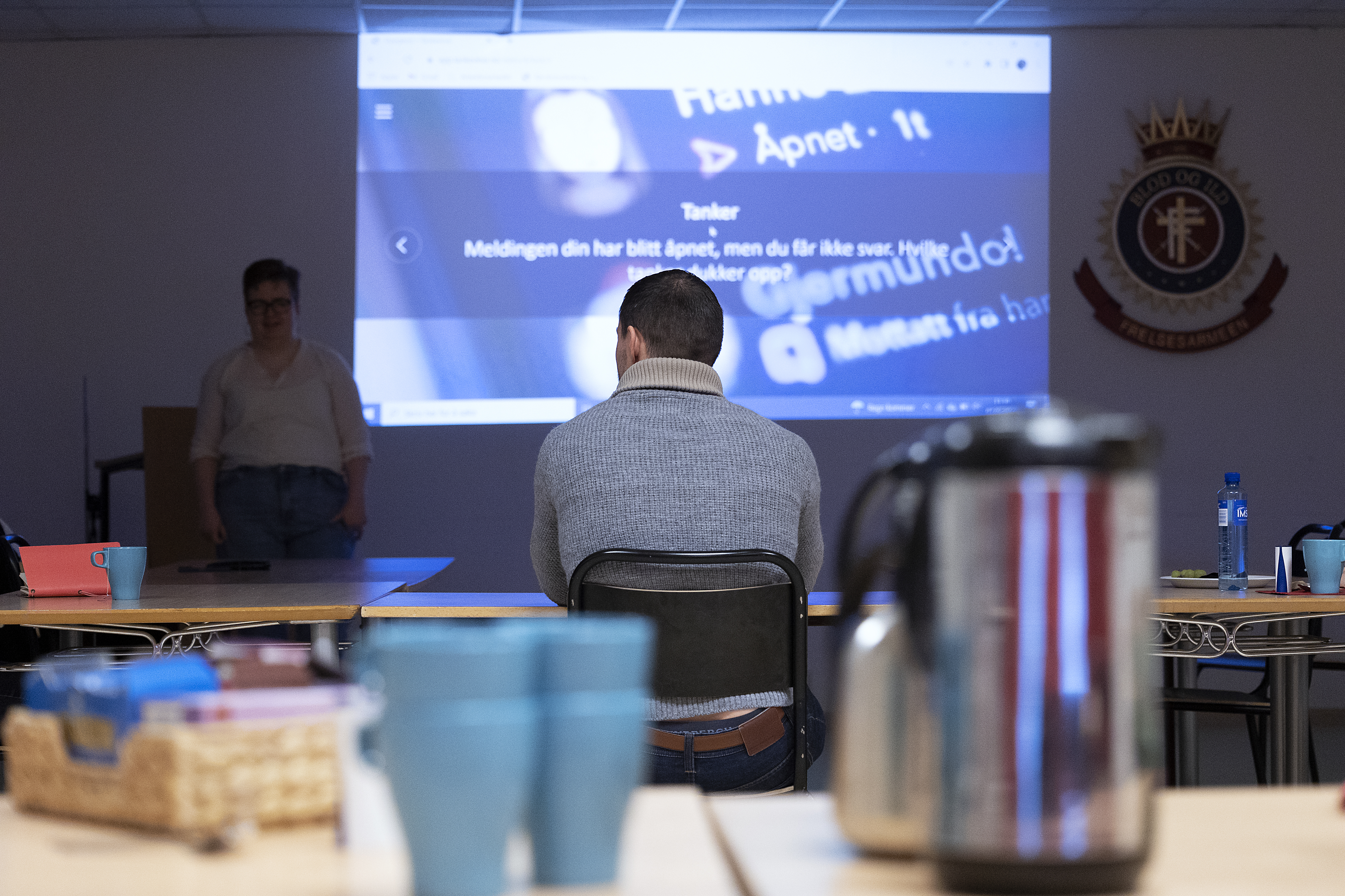 Med håp i bagasjen holder seminar for deltakerne