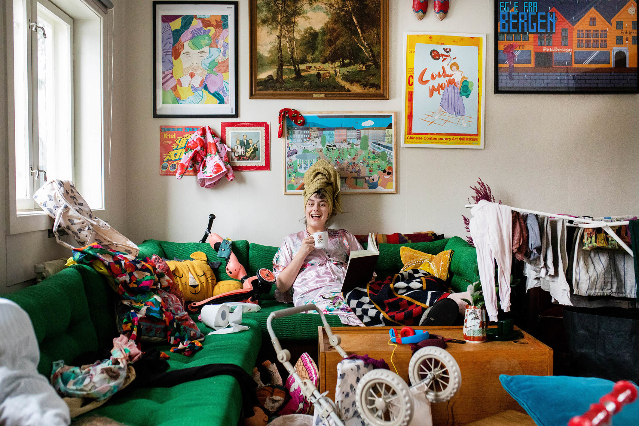 Kos i kaoset Julie Valsø 1