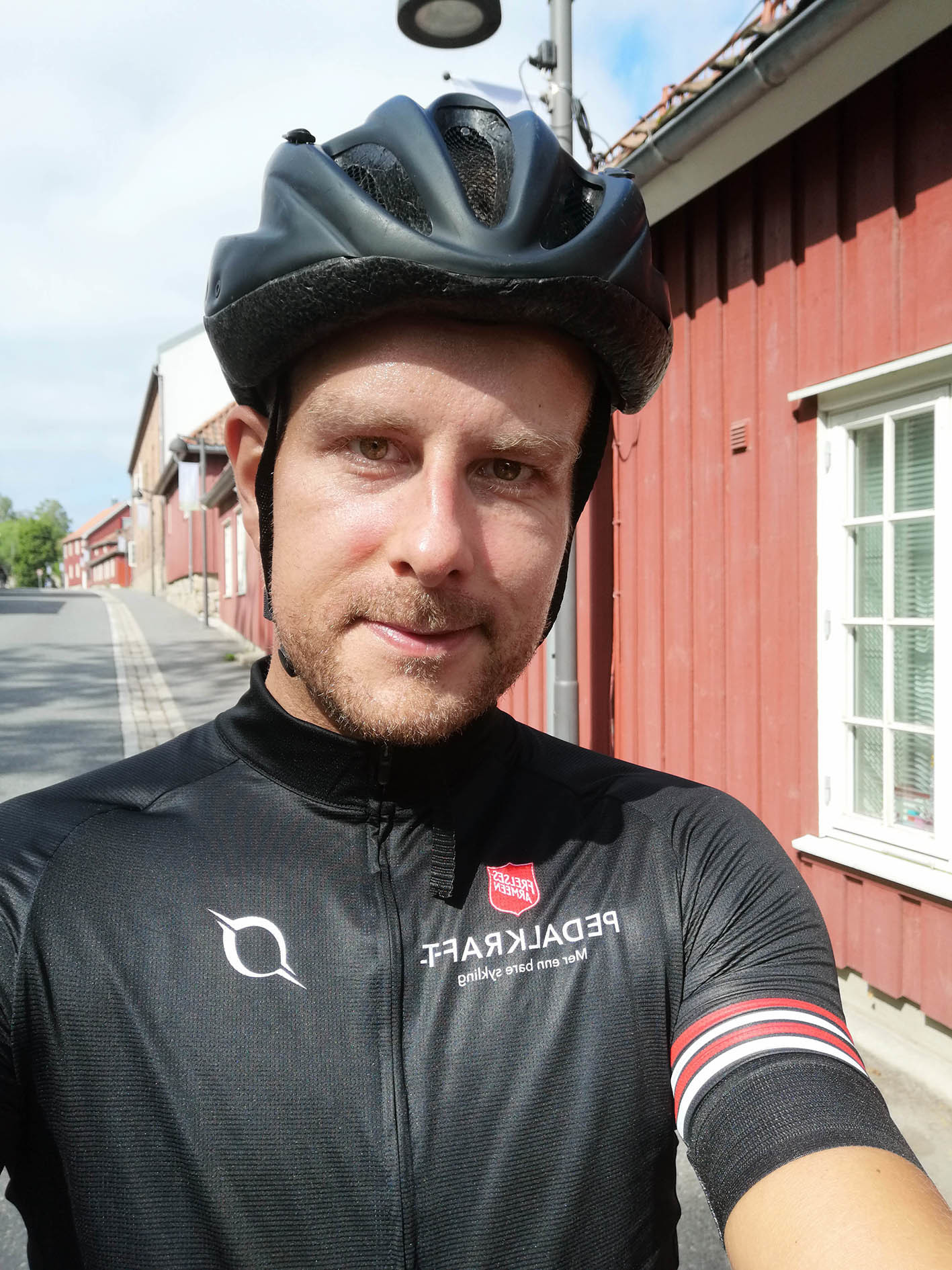Kenneth Brattsti, sykkelrytter i Pedalkraft