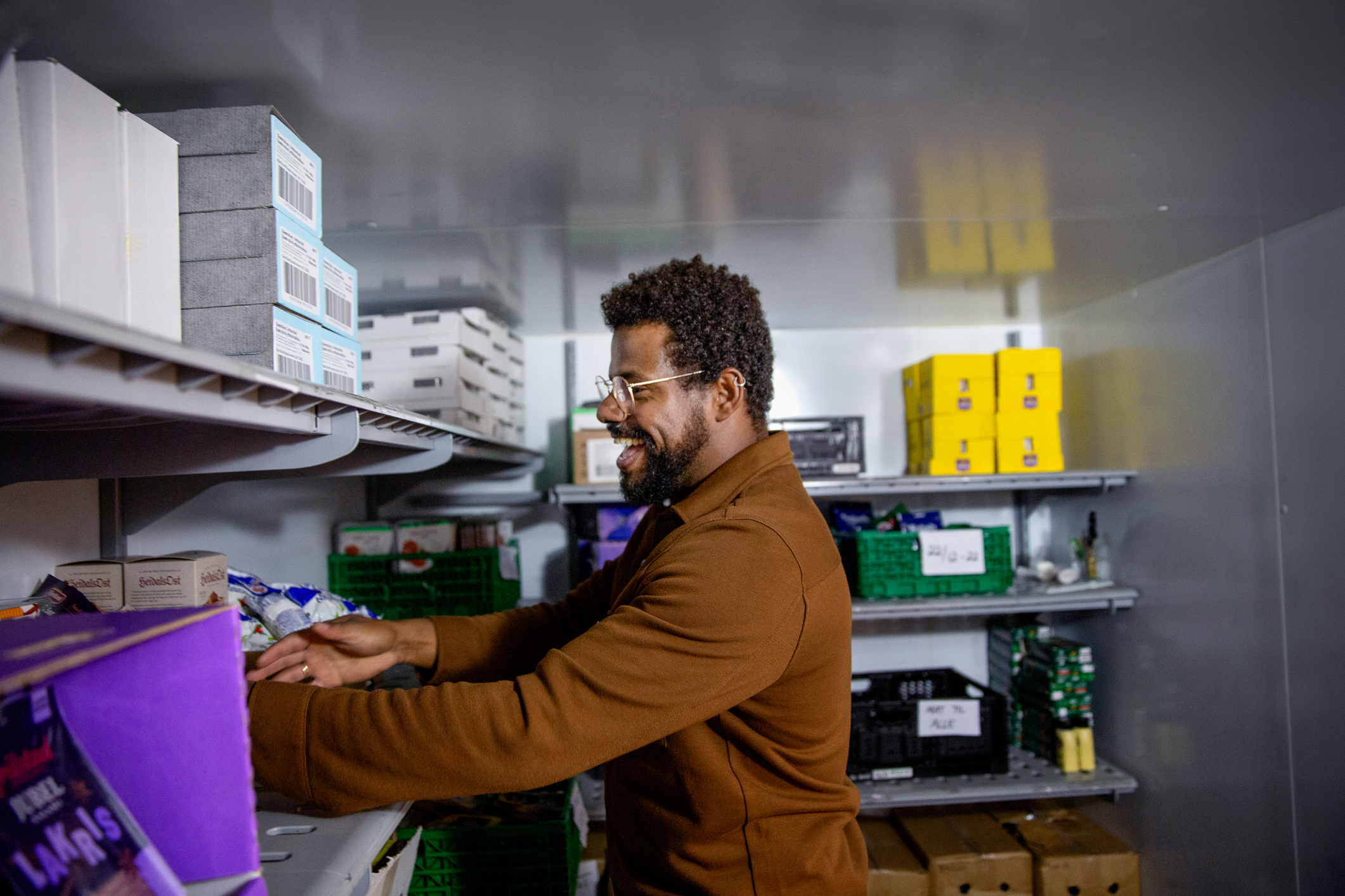 Luis Santiago, medarbeider på Oslo slumstasjon