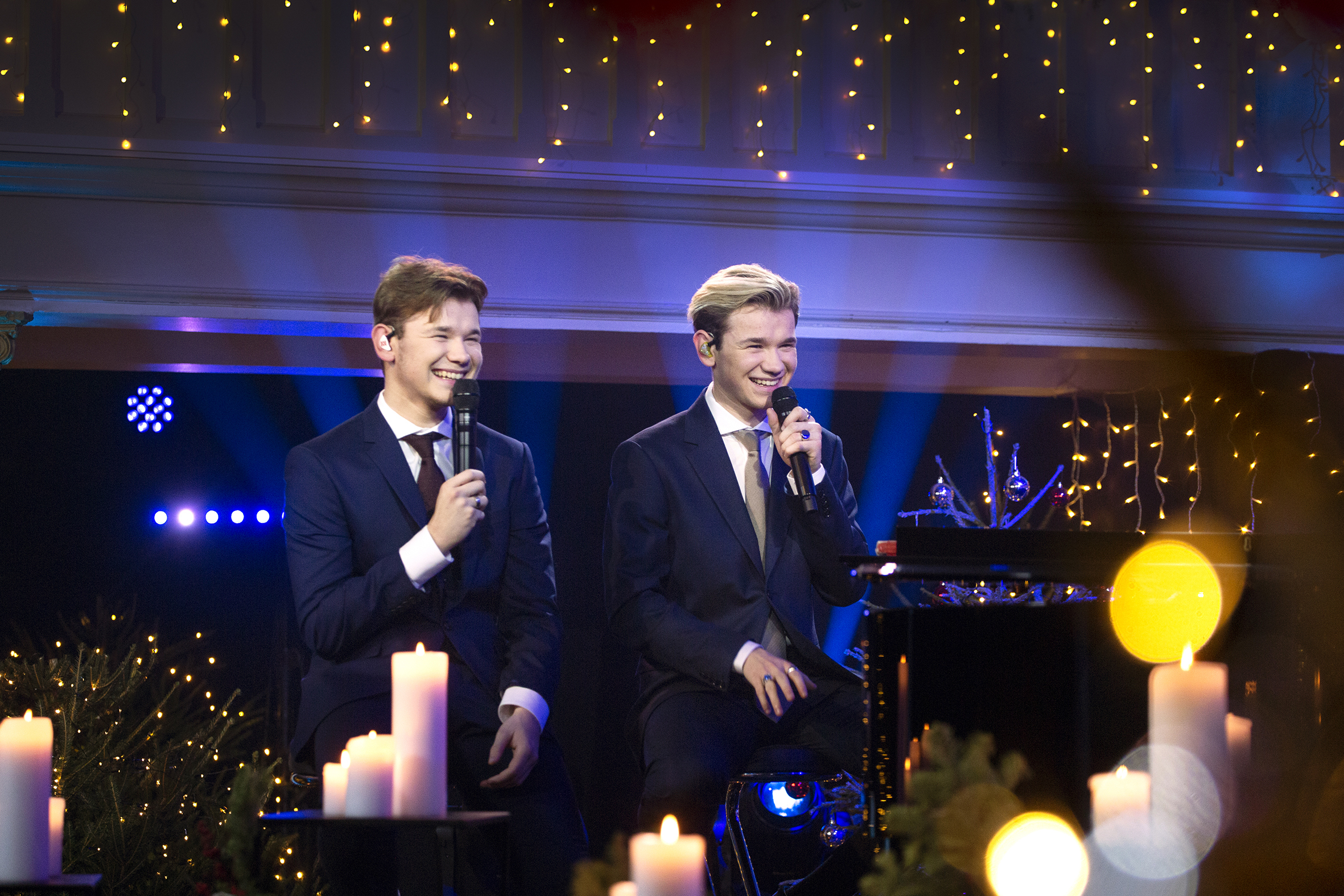 Marcus og Martinus på scenen